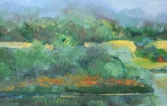 "Coyote Park" - Plein Aire Landscape in Oil on Board