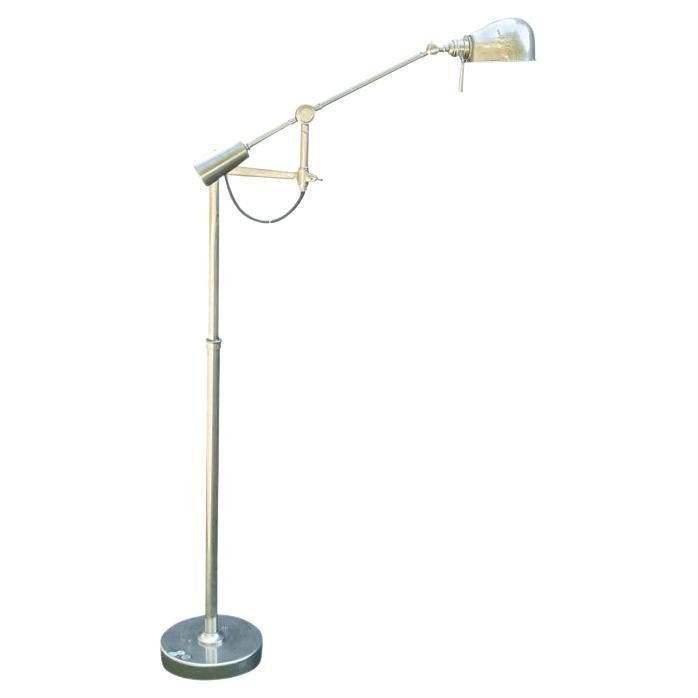 Nickel '67 Boom Arm Stehleuchte von Ralph Lauren im Angebot