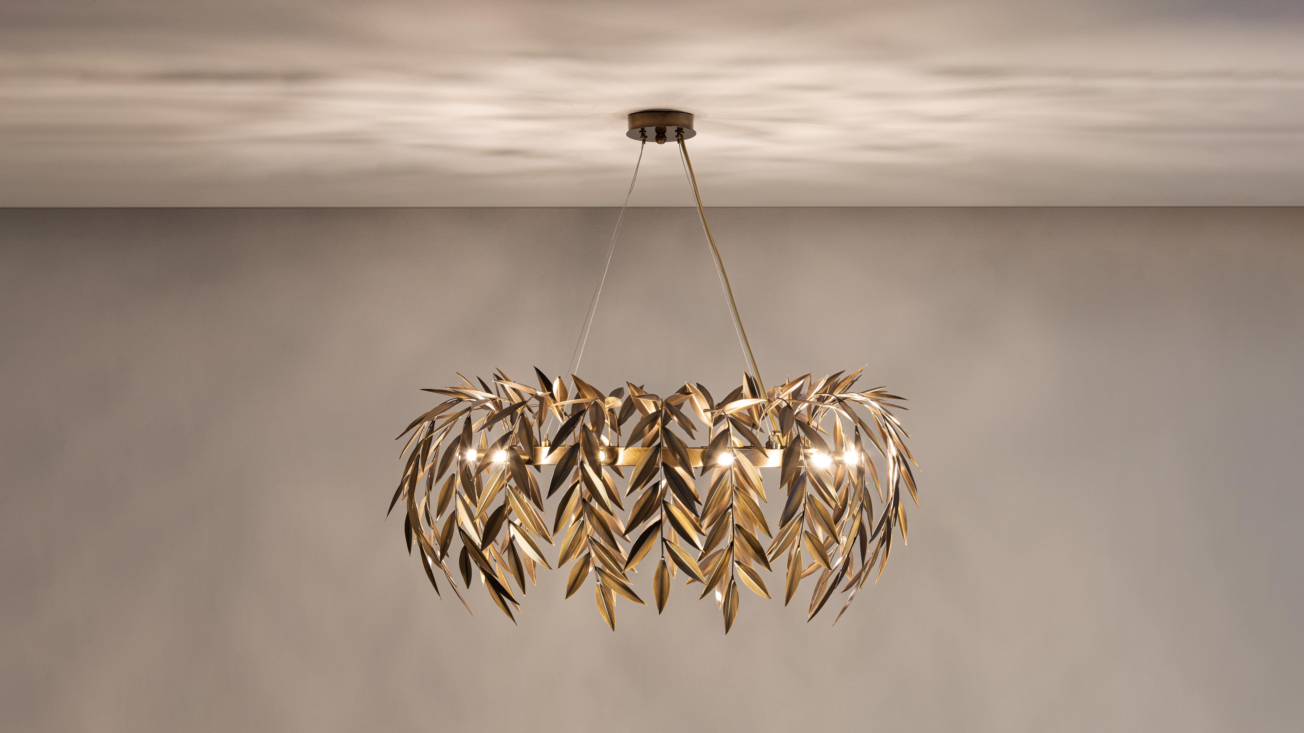 Portuguese Nickel Azores Chandelier by InsidherLand For Sale