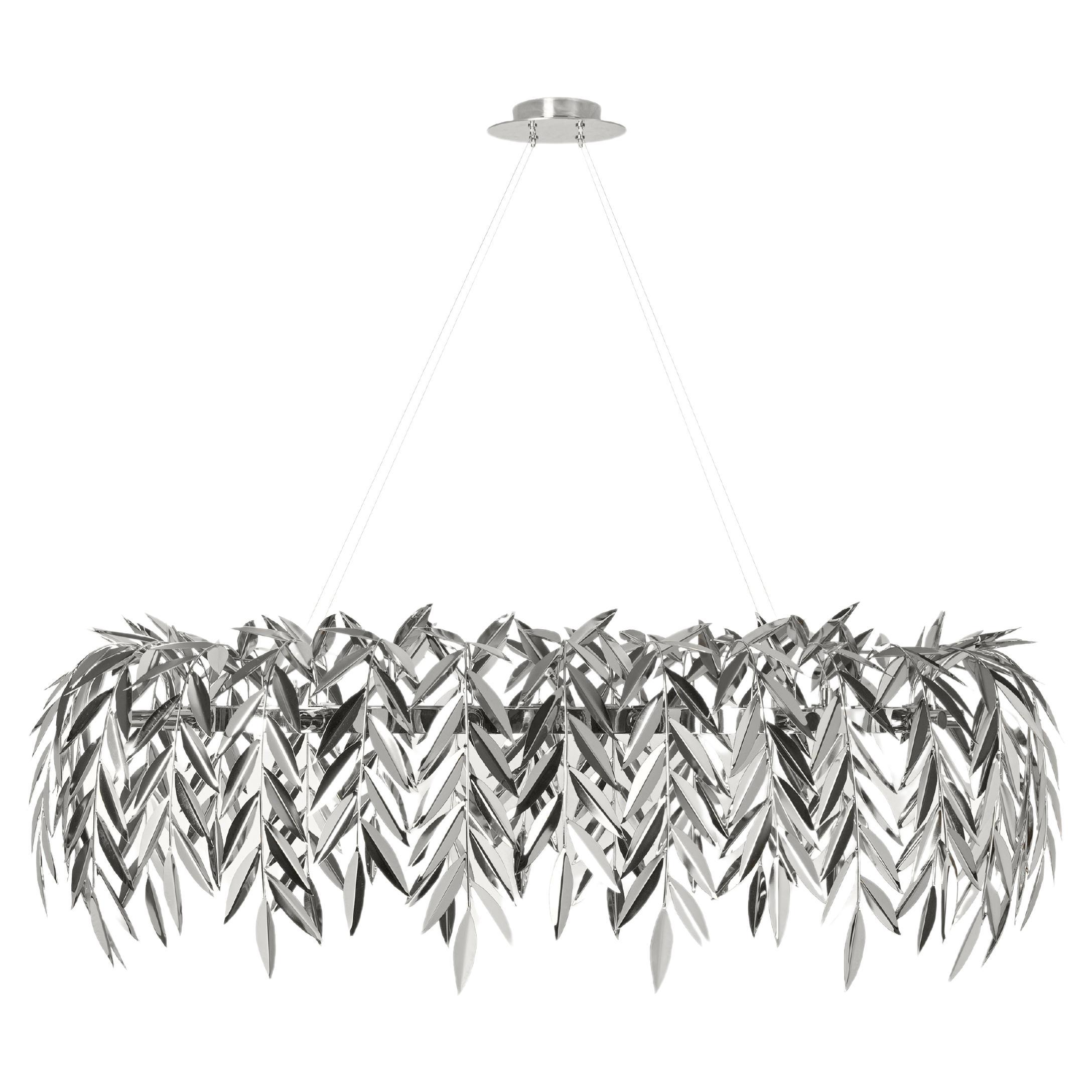 Nickel Azores Chandelier by InsidherLand For Sale
