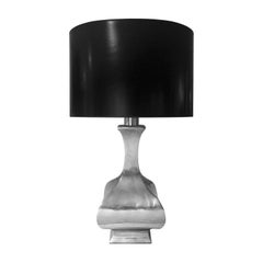 Nickel Baluster Table Lamp