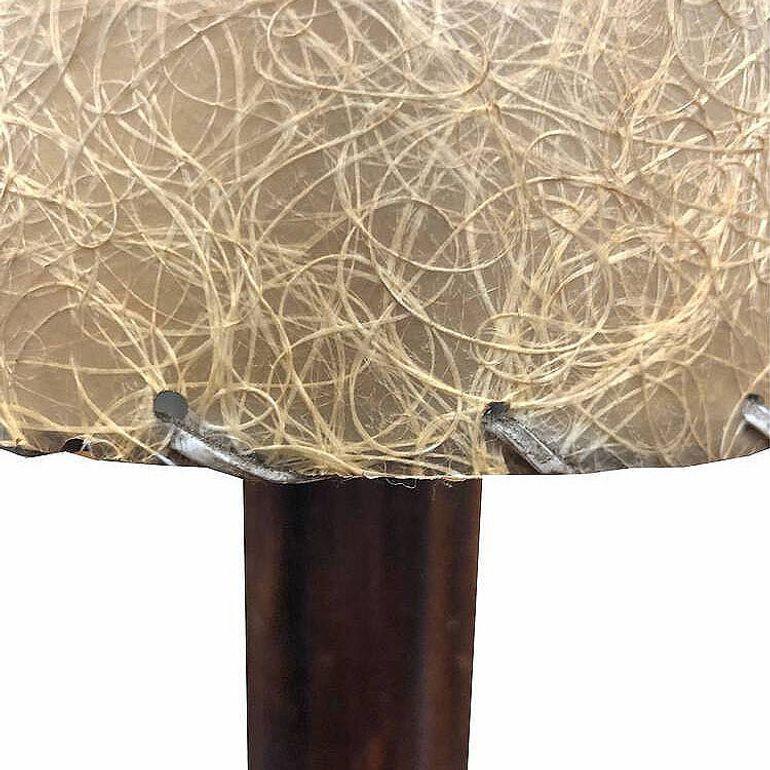 Lampe à poser Nickel Básica M2 par Santiago Roqueta pour Santa & Cole avec abat-jour tambour en vente 1