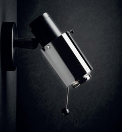 Nickel Biny Spot Wall Lamp by Jacques Biny