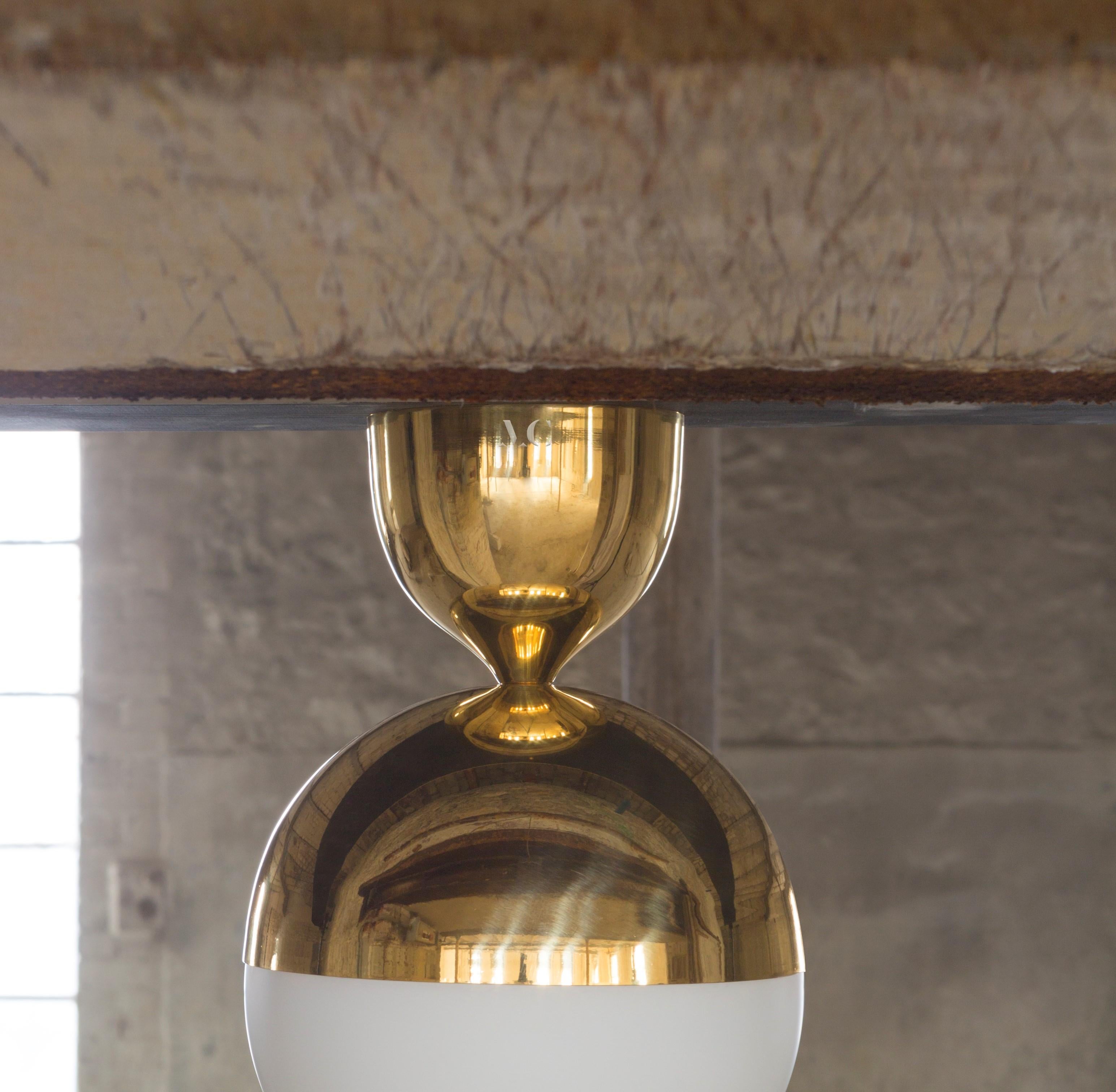 Modern Nickel Ceiling Lamp by Magic Circus Editions