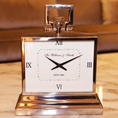 Orologio da tavolo in nichel