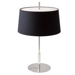 Lámpara de mesa Diana Menor de níquel por Federico Correa, Alfonso Milá, Miguel Milá