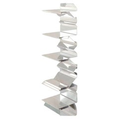 Nickel Item 4 Turning Points Bookcase Shelf by Scattered Disc Objects
