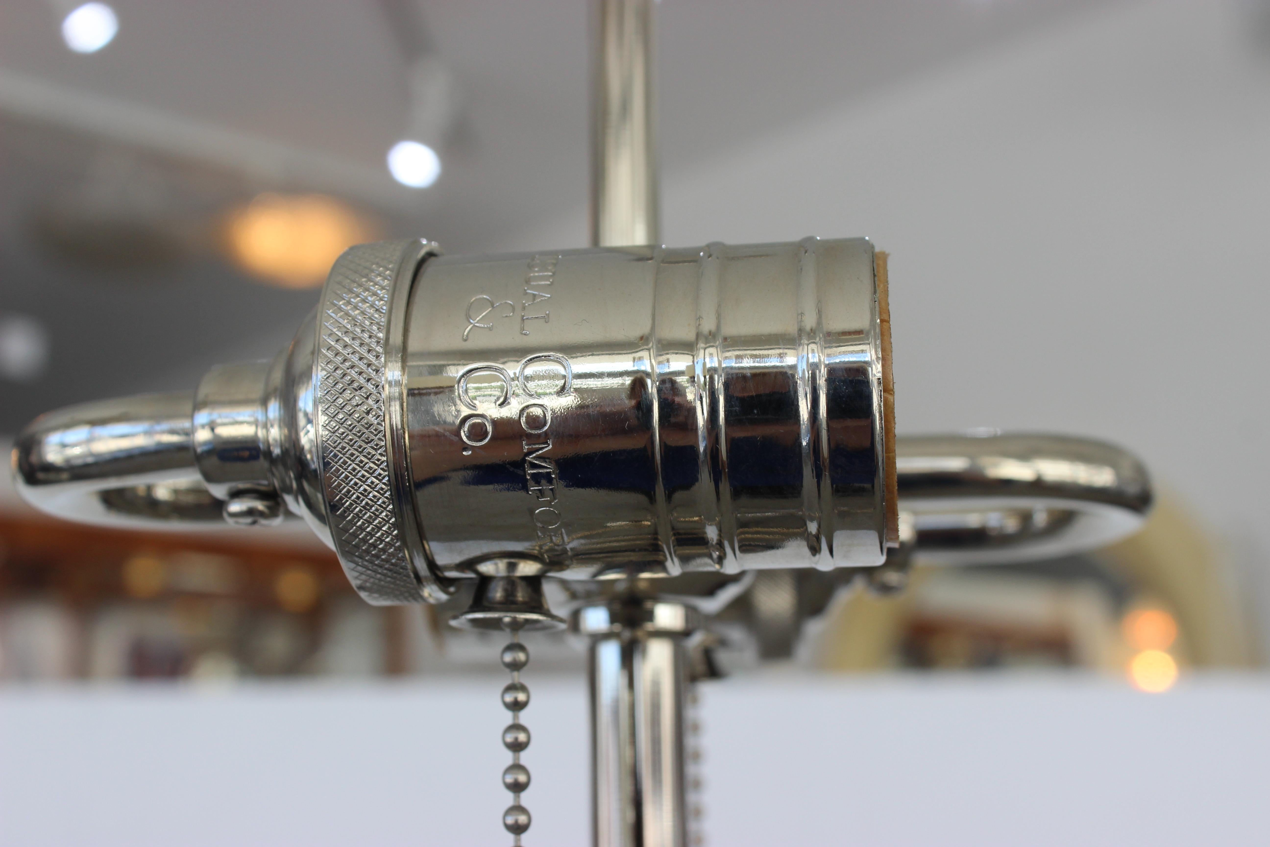 Nickel Plated Adjustable Floor Lamp 4