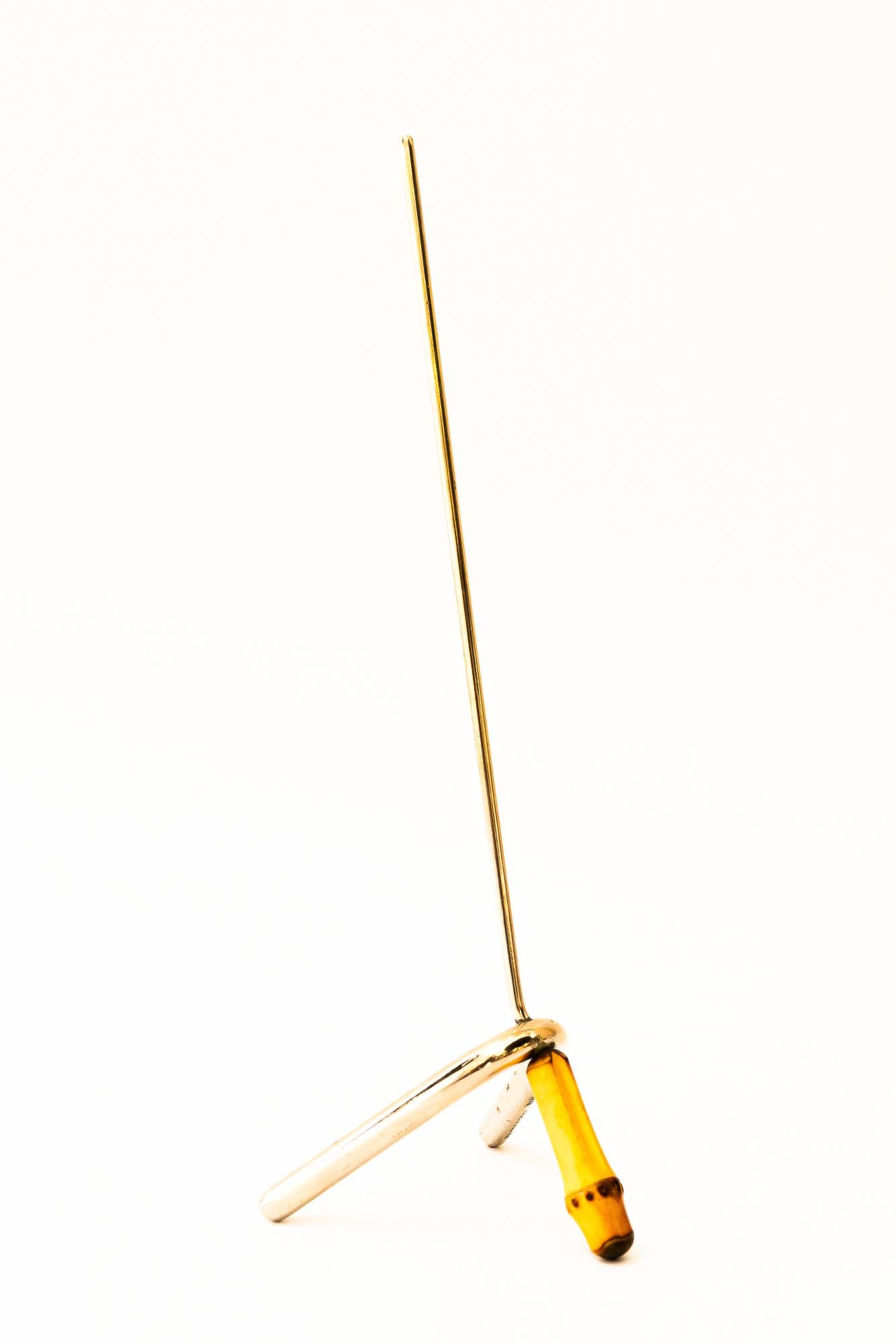Vernickelter Auböck Ringhalter um 1950 (signiert) (Österreichisch) im Angebot