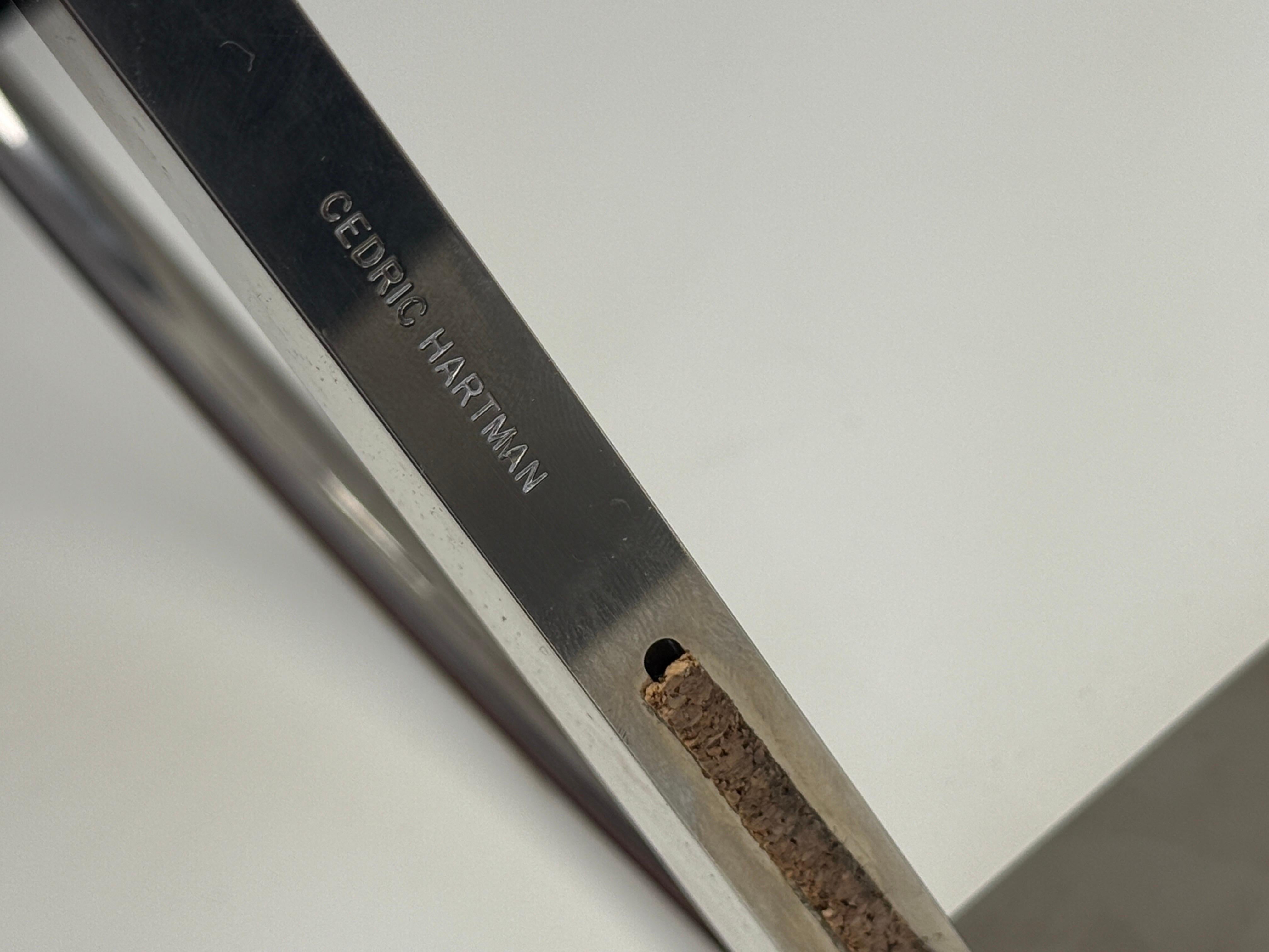 Nickel Plated Desk Lamp by Cedric Hartman For Sale 9