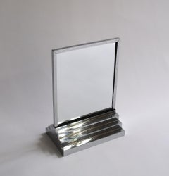 Nickel Plated Double Sided Vanity Mirror