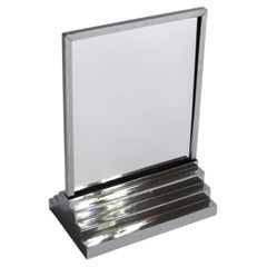 Nickel Plated Double Sided Vanity Mirror