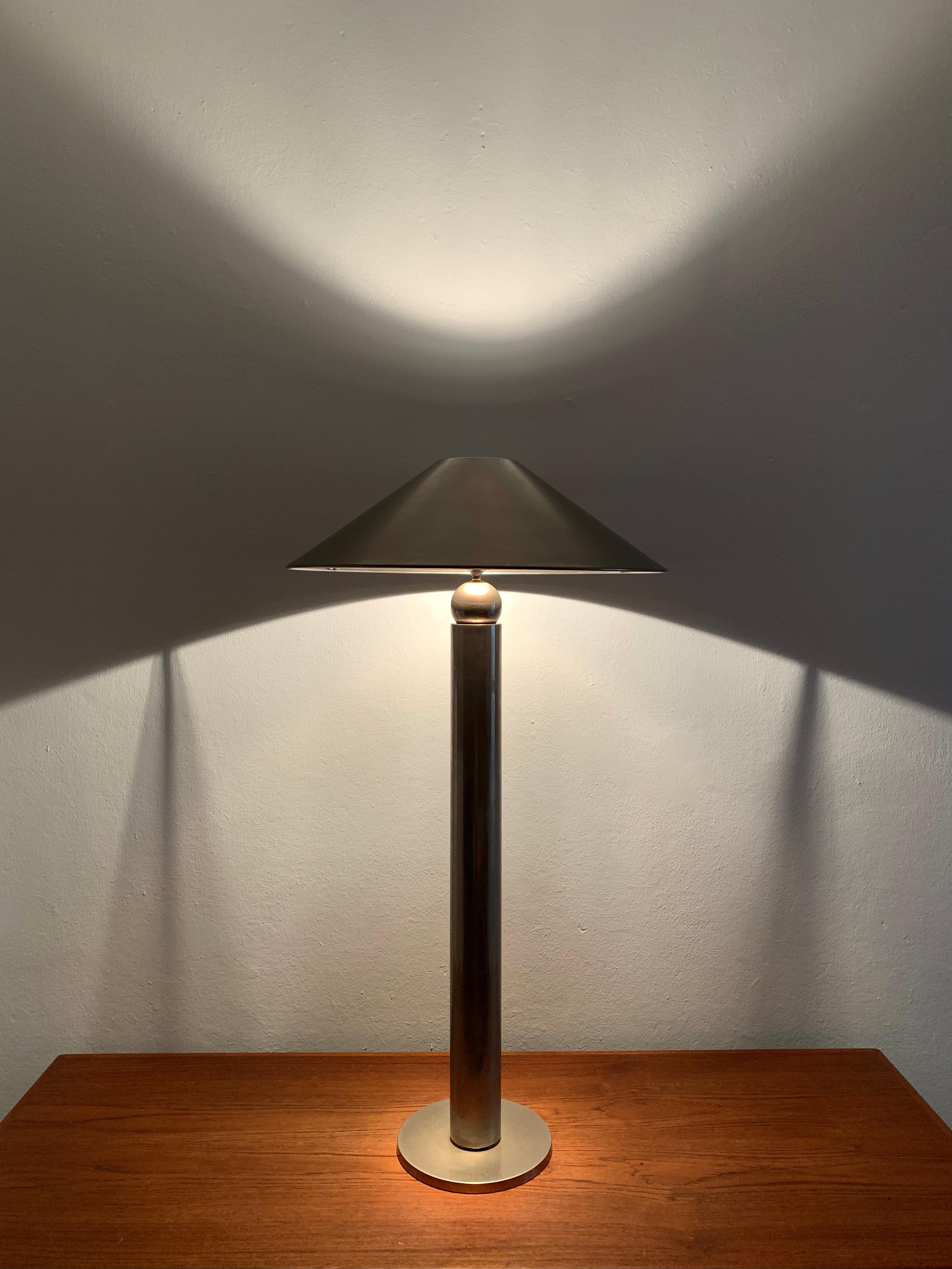 Nickel Plated Floor Lamp by Florian Schulz For Sale 3