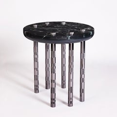 Nickel Plated Ipanema Side Table by DUISTT