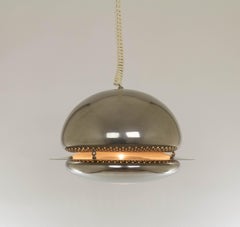 Nickel-Plated Nictea Pendant by Afra and Tobia Scarpa for Flos, 1960s