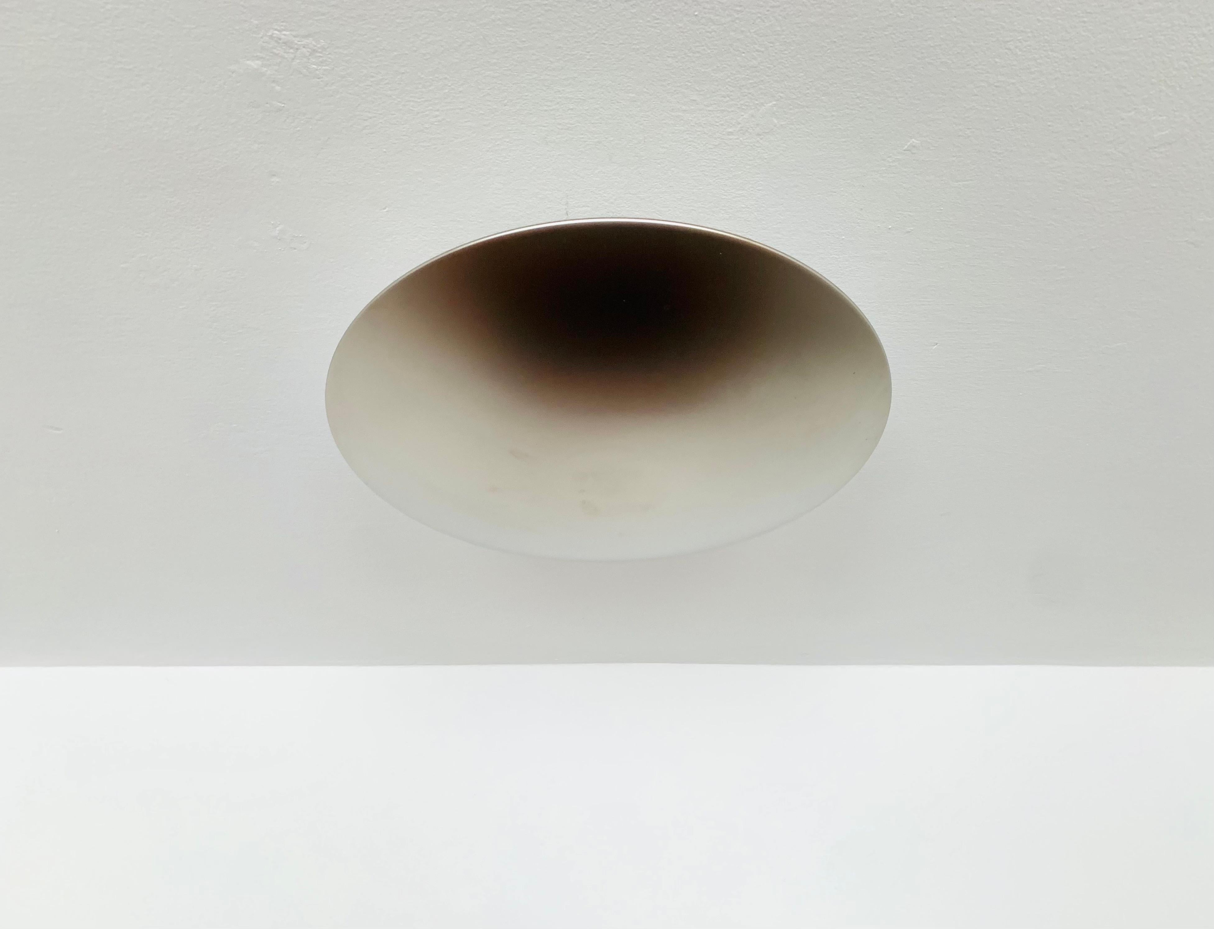 Nickel plated Sela/ Gela 55 Wall or Ceiling Lamp by Florian Schulz In Good Condition For Sale In München, DE