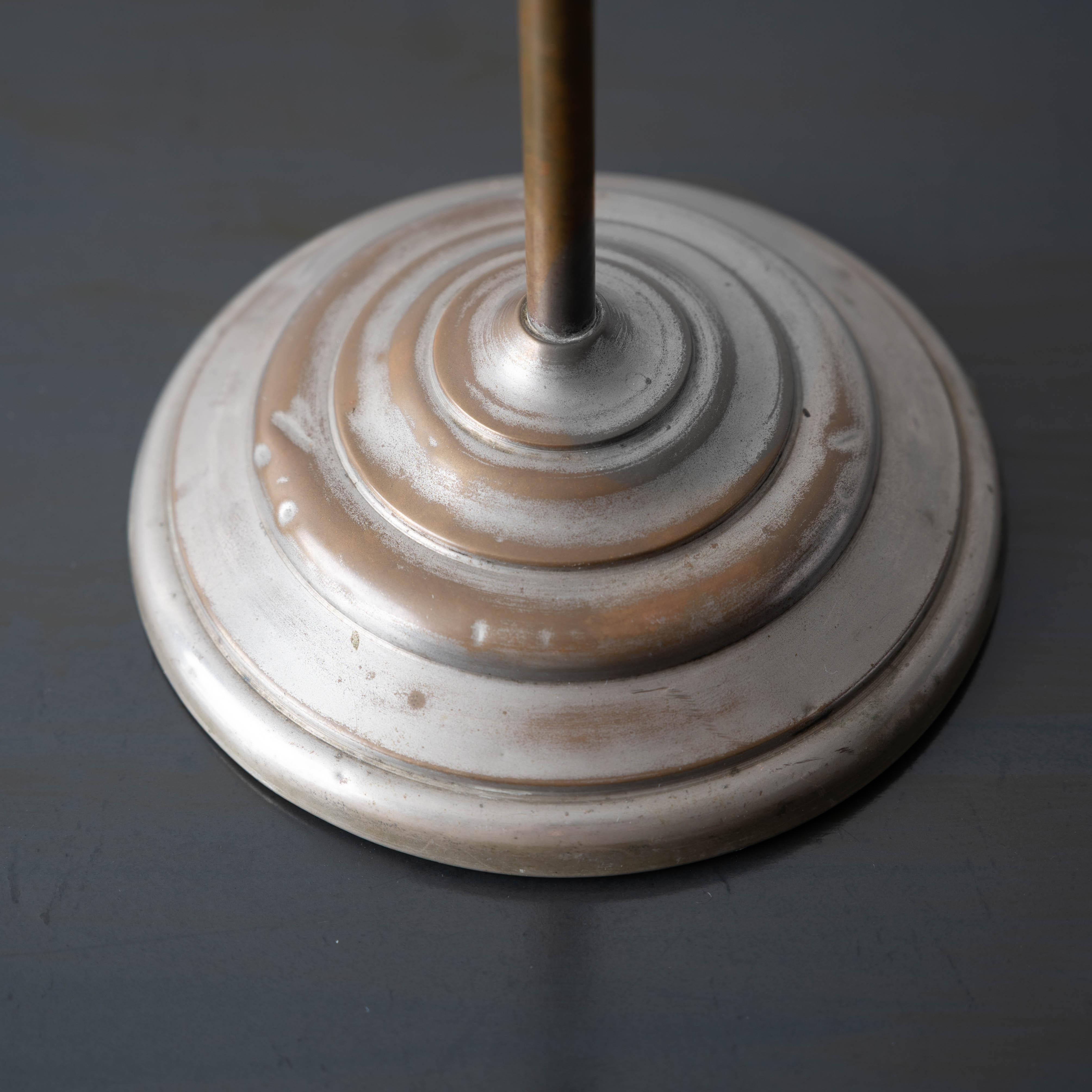 Miroir de rasage nickelé, années 1920 en vente 2