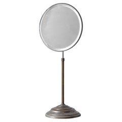Nickel-Plated Shaving Mirror, 1920s