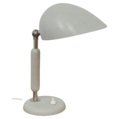 Lampe de table nickelée par Harald Notini pour Böhlmarks, Suède, années 1940-50
