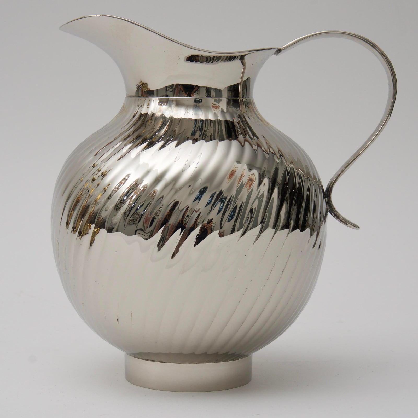 American Classical Nickel-Plated Water Pitcher