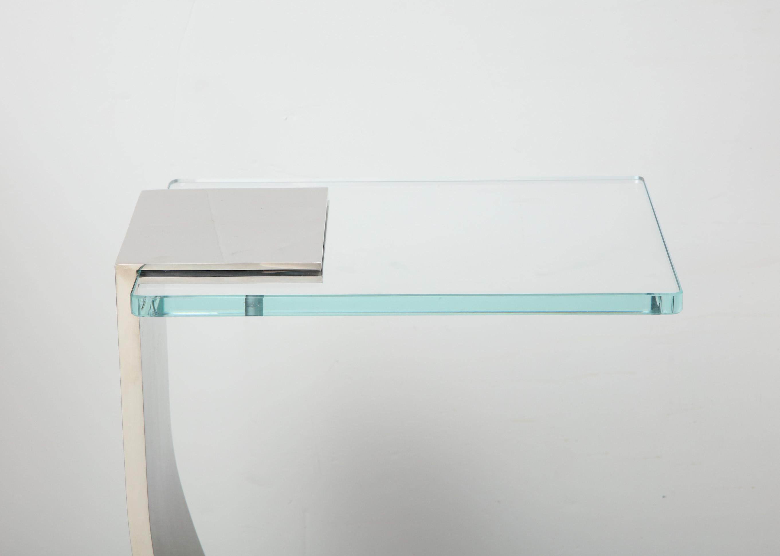 Modern Custom Nickel Plated Z-Table For Sale