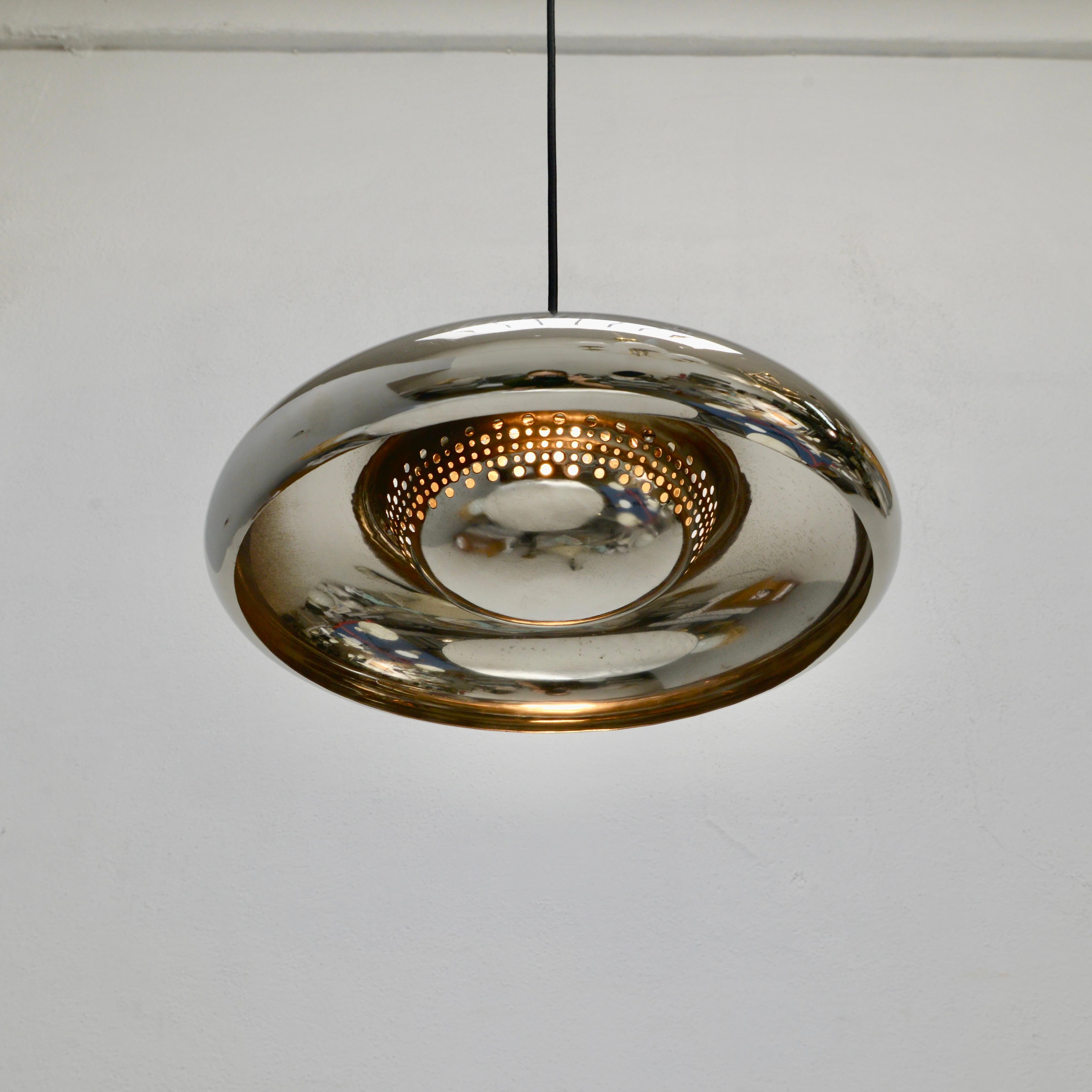 Lacquered Nickel Tobia Scarpa Pendant for Flos