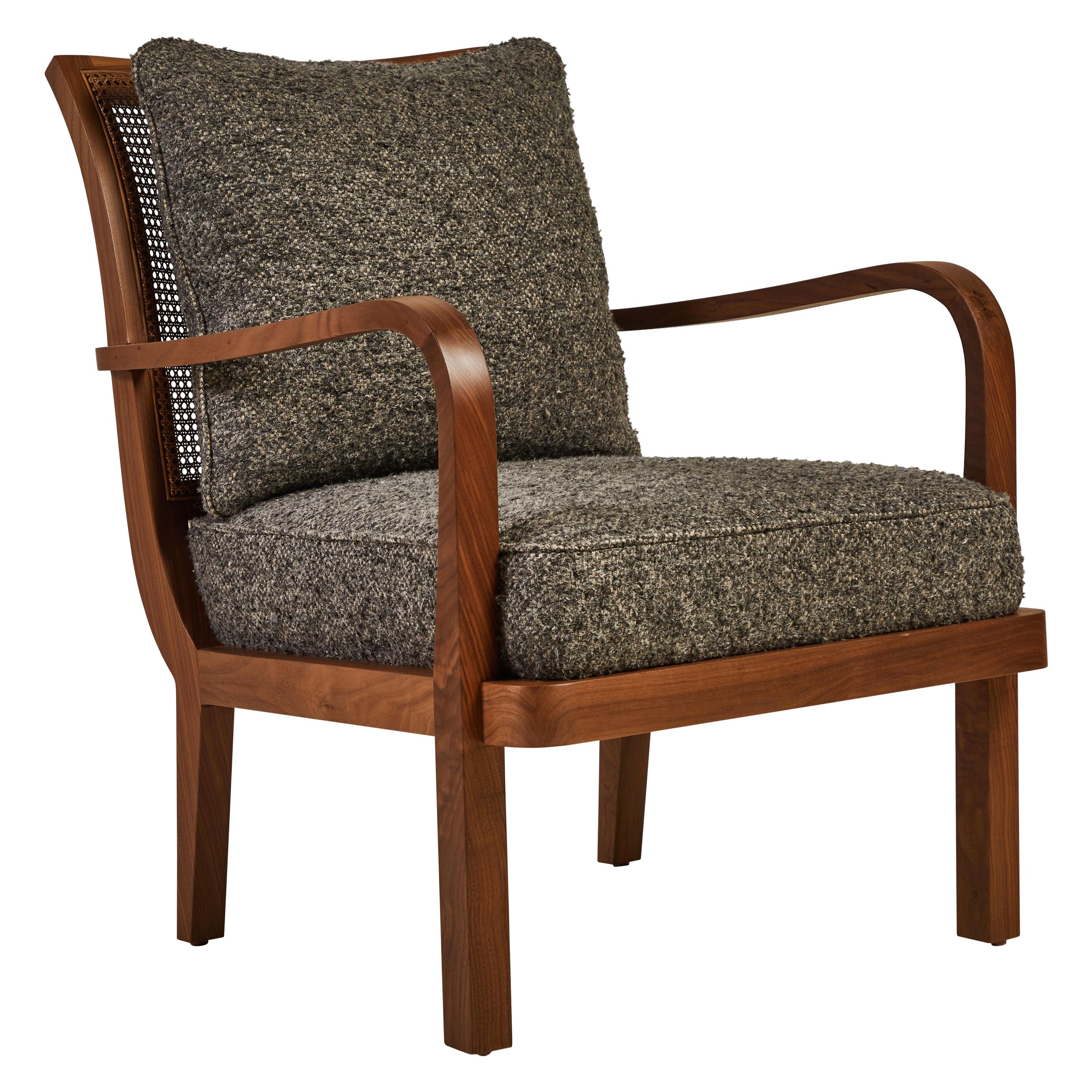 Nickey Kehoe Collection Cane Back Chair