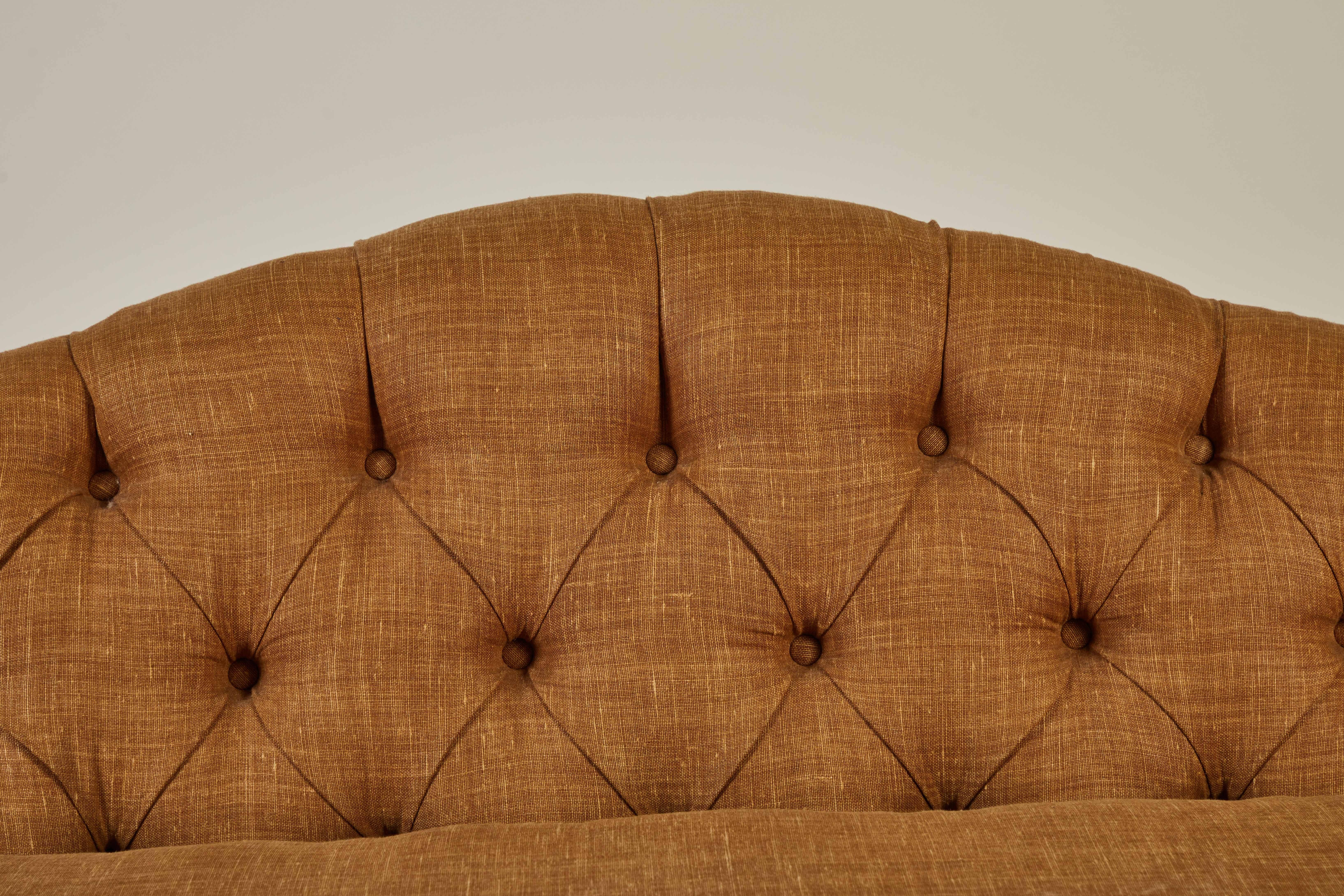 Nickey Kehoe Collection Classic Tufted Sofa In New Condition In Los Angeles, CA