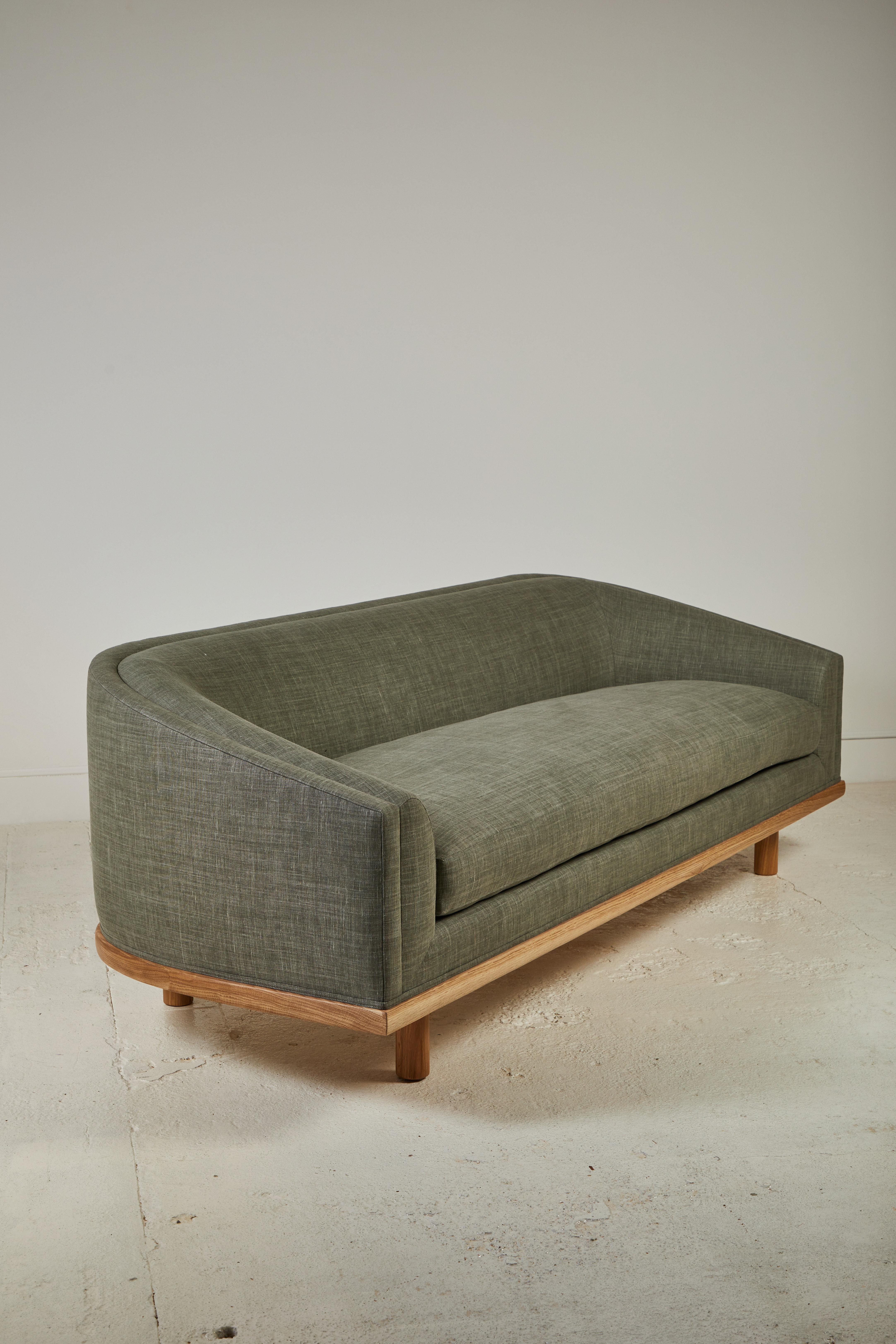 Nickey Kehoe Collection Curved Sofa In New Condition For Sale In Los Angeles, CA