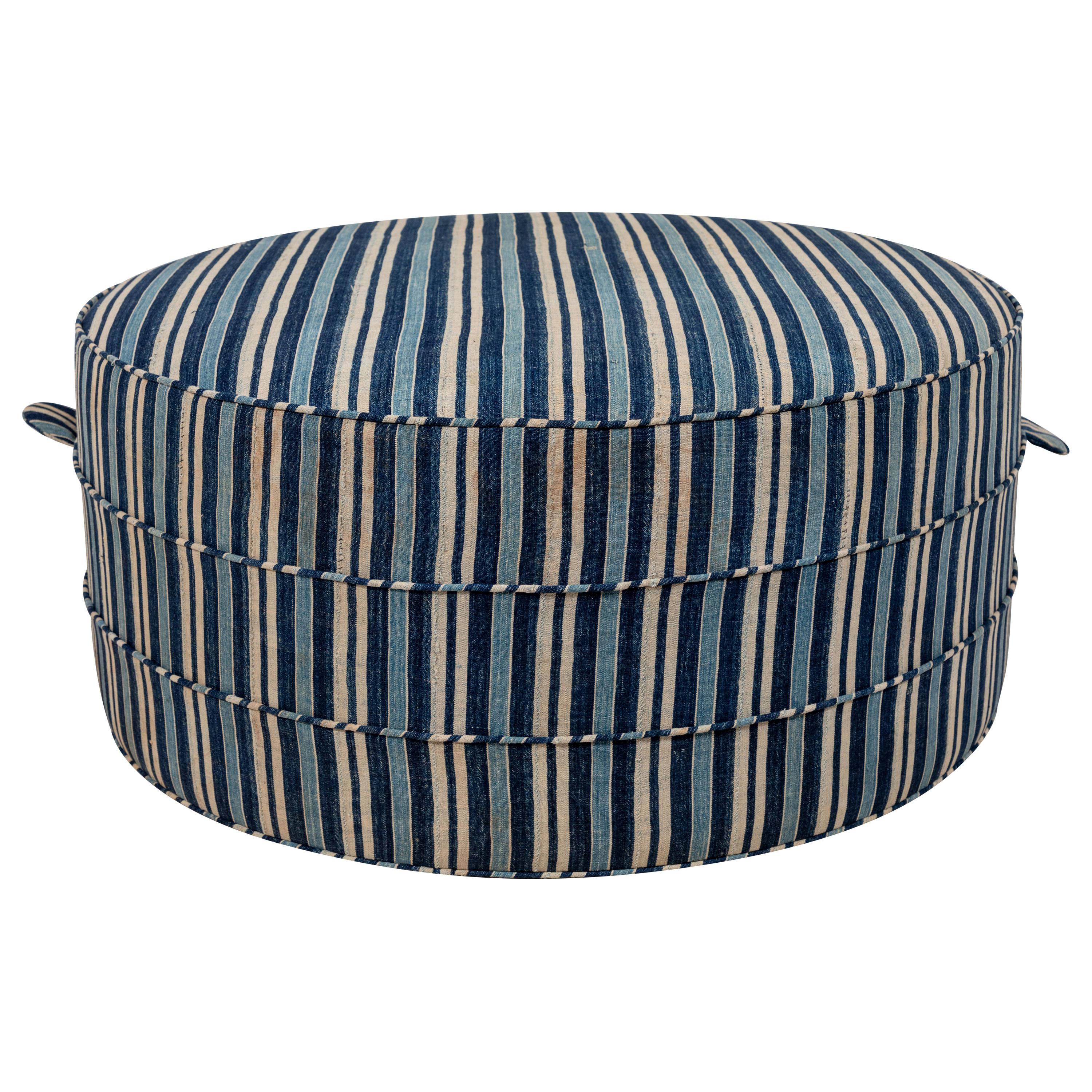 Nickey Kehoe Collection Large Round Hassock