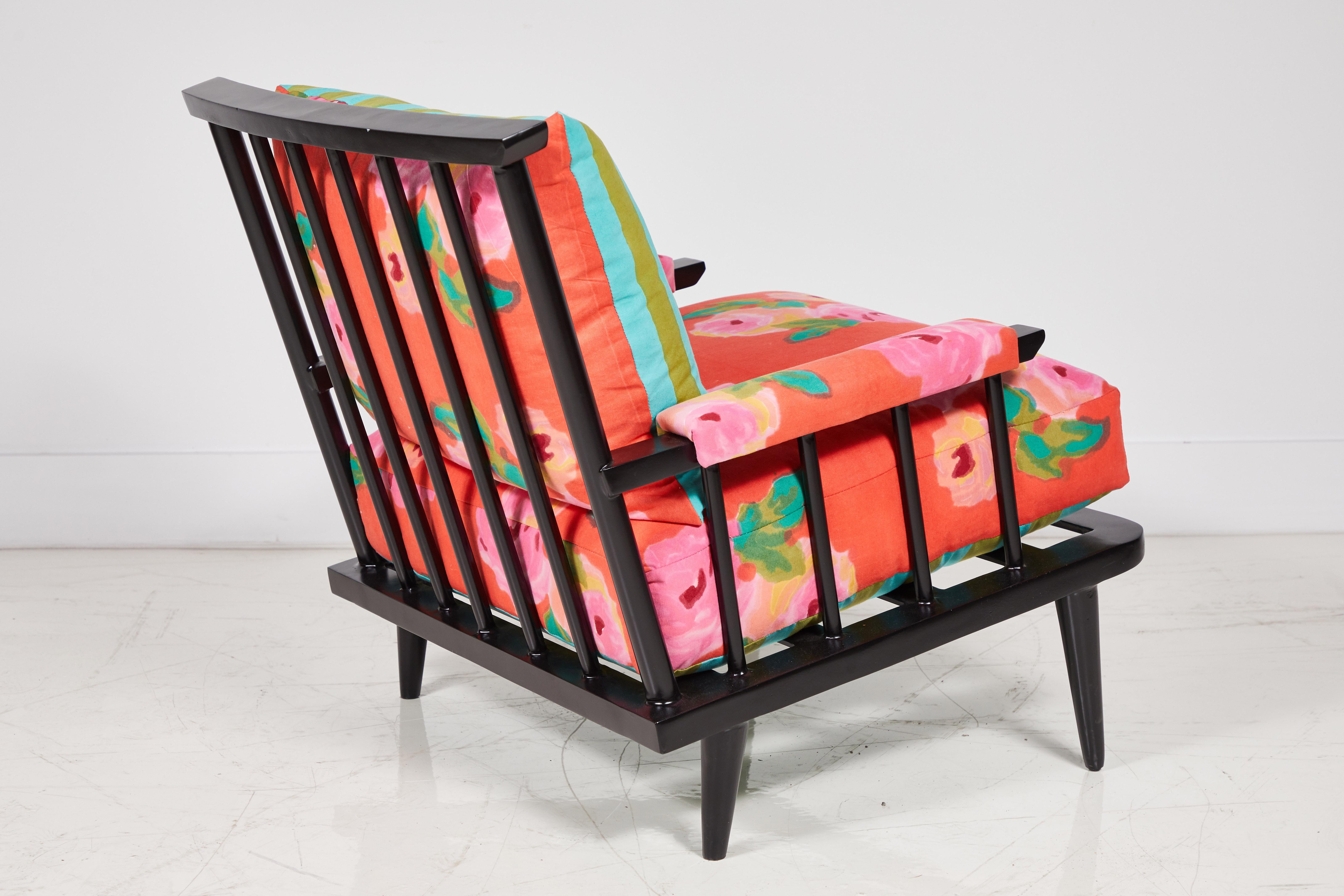 Nickey Kehoe Collection Metal Outdoor Spindle Chair In New Condition In Los Angeles, CA