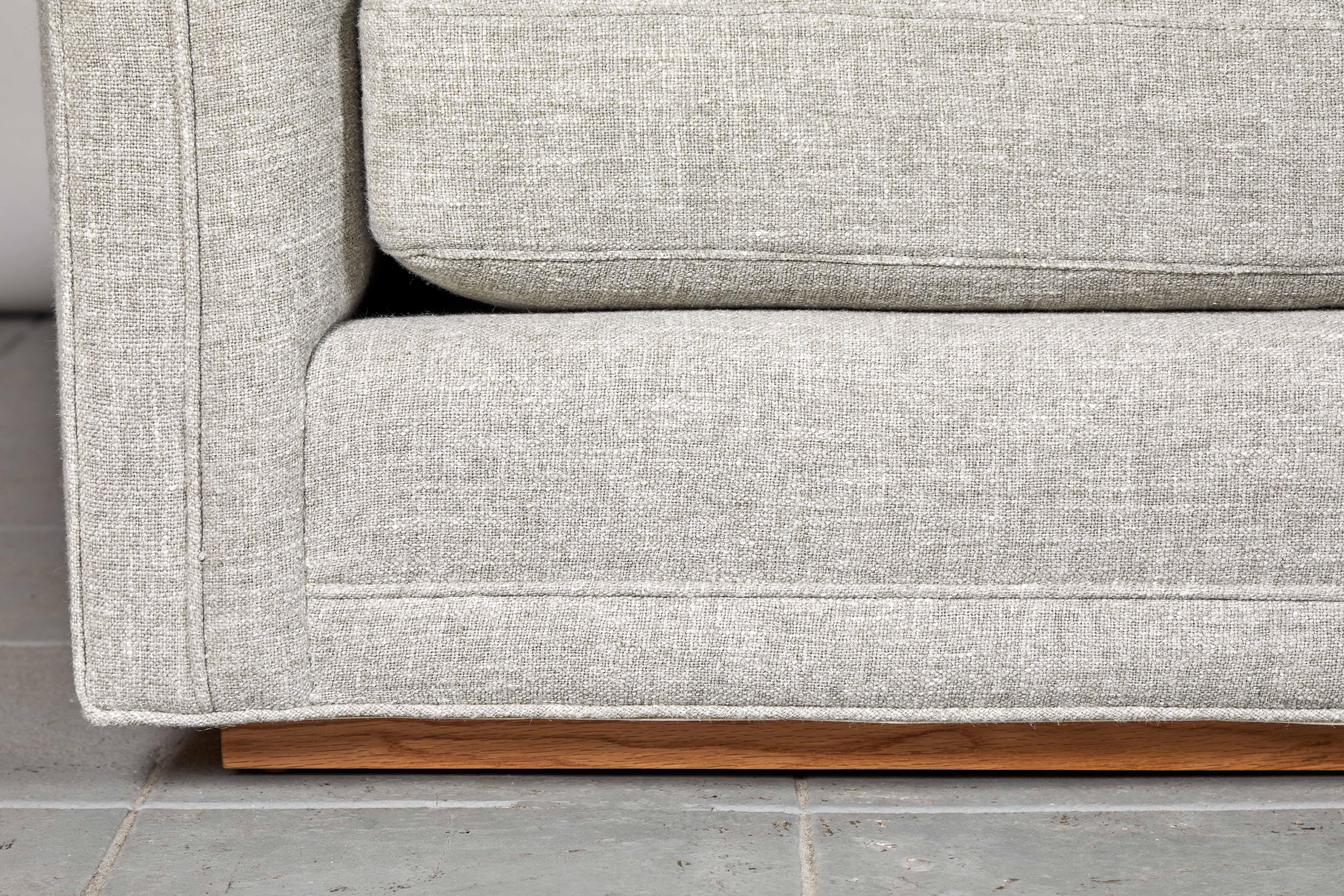 Linen Nickey Kehoe Collection Modern Sofa