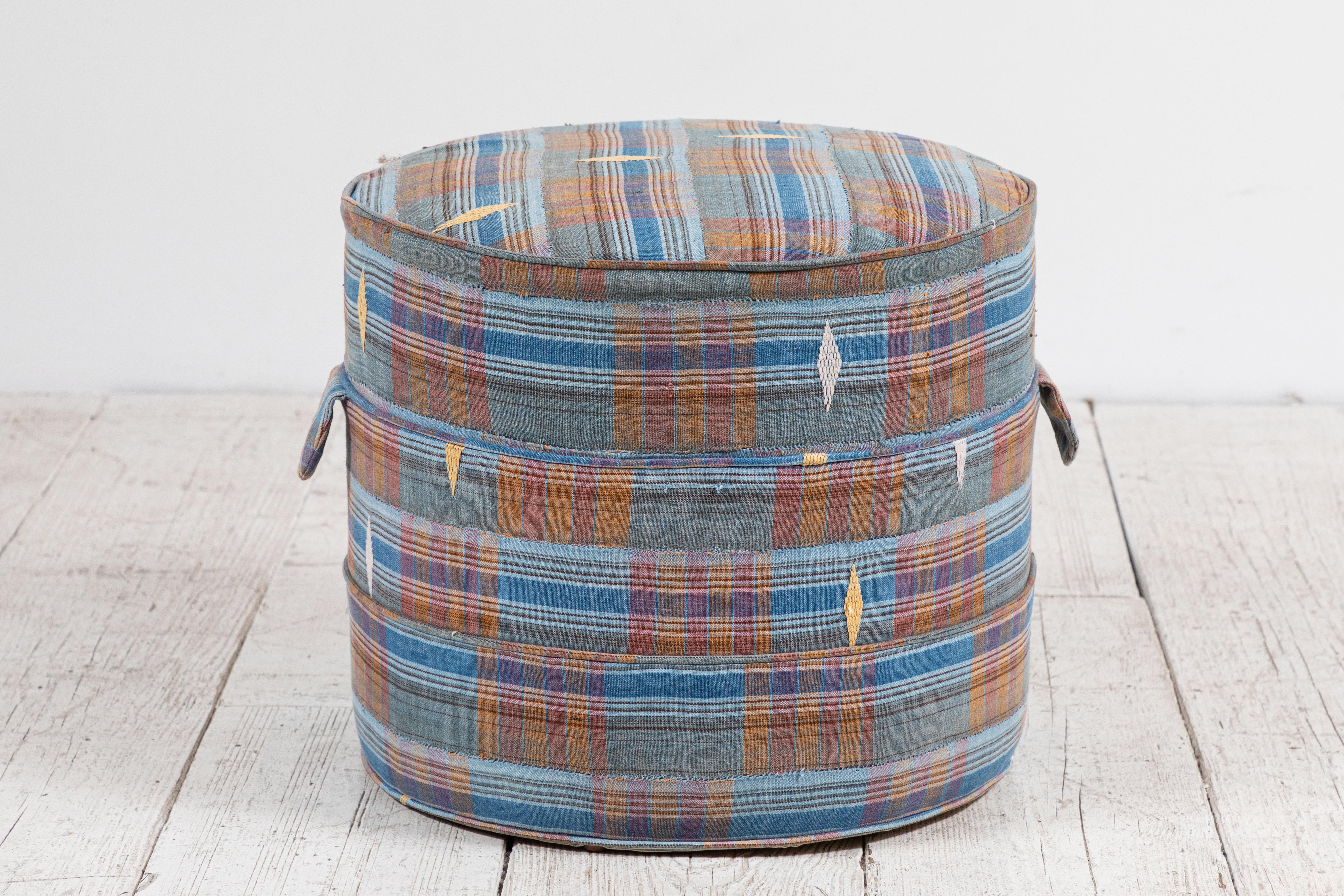 Contemporary Nickey Kehoe Collection Small Hassock