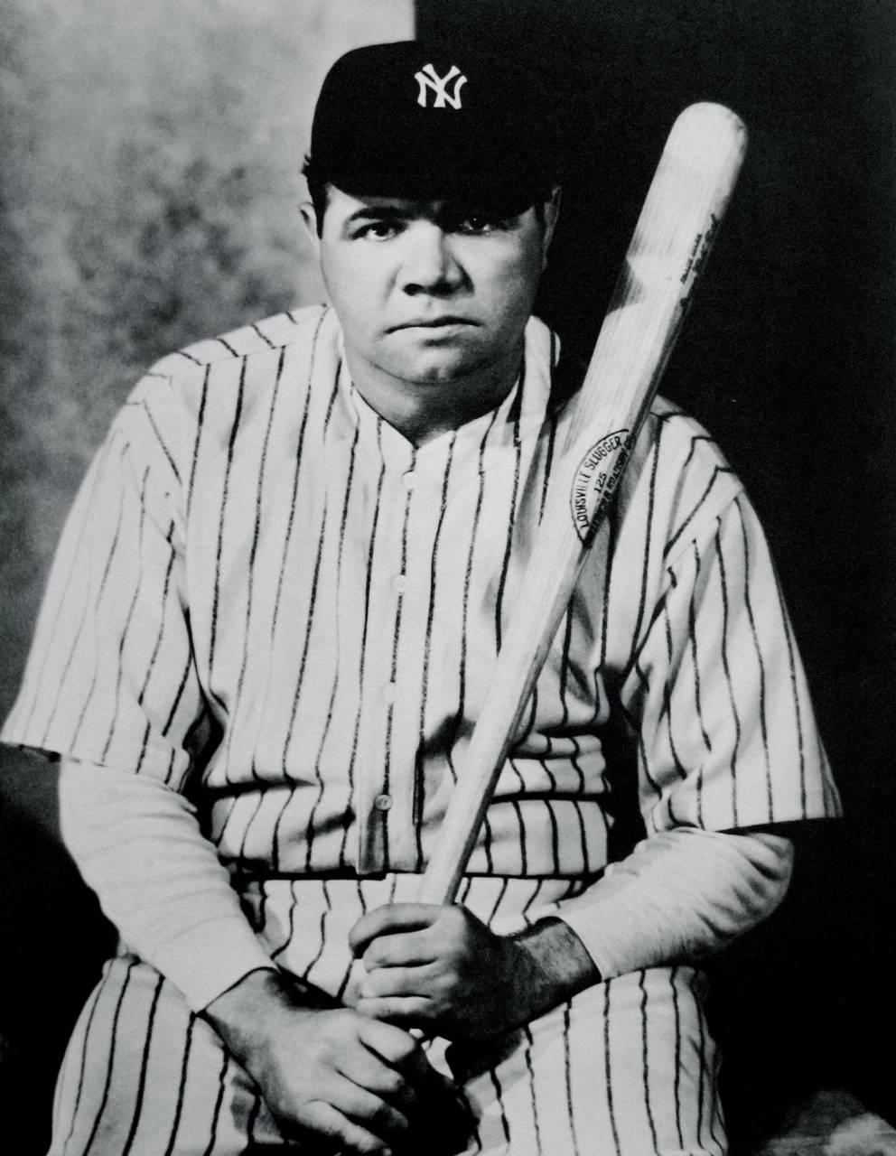 Babe Ruth - Baseball, Sports, Athlete, MLB, New York Yankees, Portrait