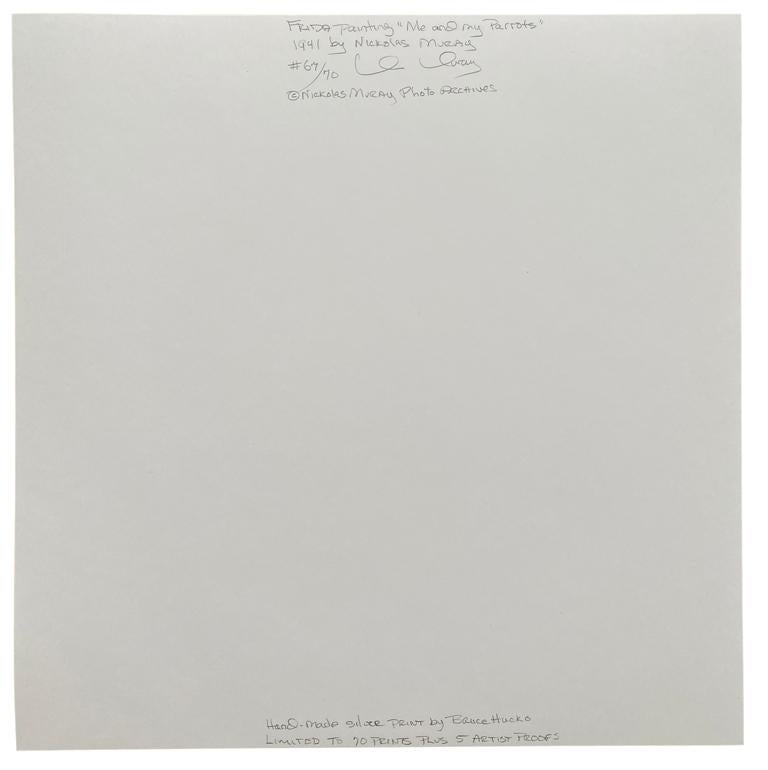 Edition of 70
Titled, dated, numbered and signed by Nickolas Muray's Estate
Paper size: 14 1/4 in. x 14 in, Image size: 12 x 12 in.
Nickolas Muray Photo Archives.

