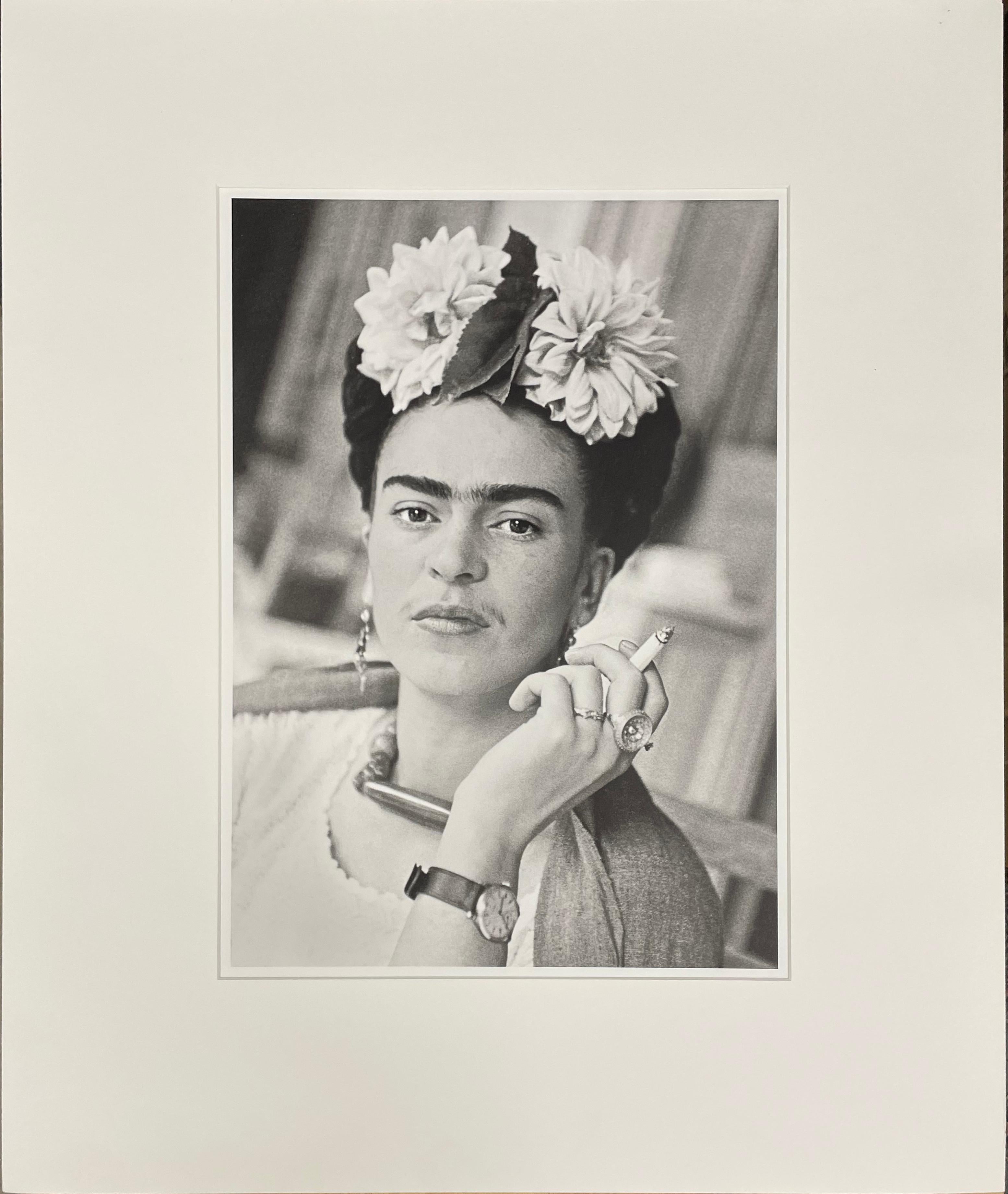 Frida con cigarrillo de Nickolas Muray, 1939, Impresión Giclée, Fotografía 1