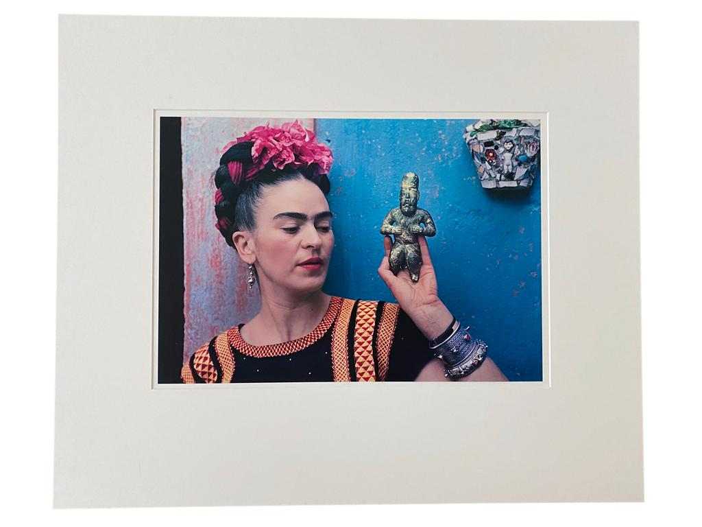 Frida with Idol - Photograph by Nickolas Muray
