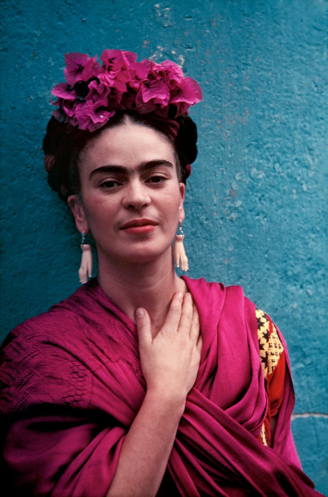 Boucles d'oreilles Frida avec Picasso par Nickolas Muray, 1939, impression pigmentaire au carbone