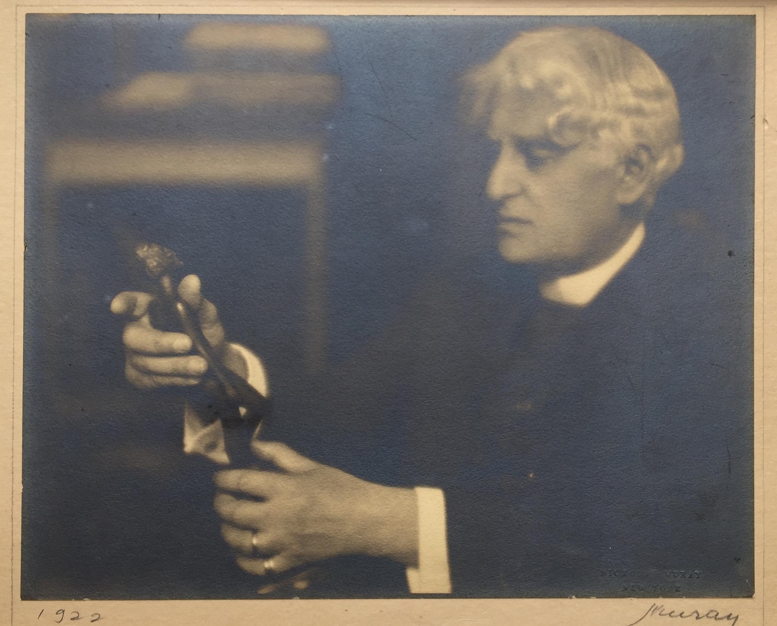 Nickolas Muray Portrait Photograph - Portrait of David Belasco