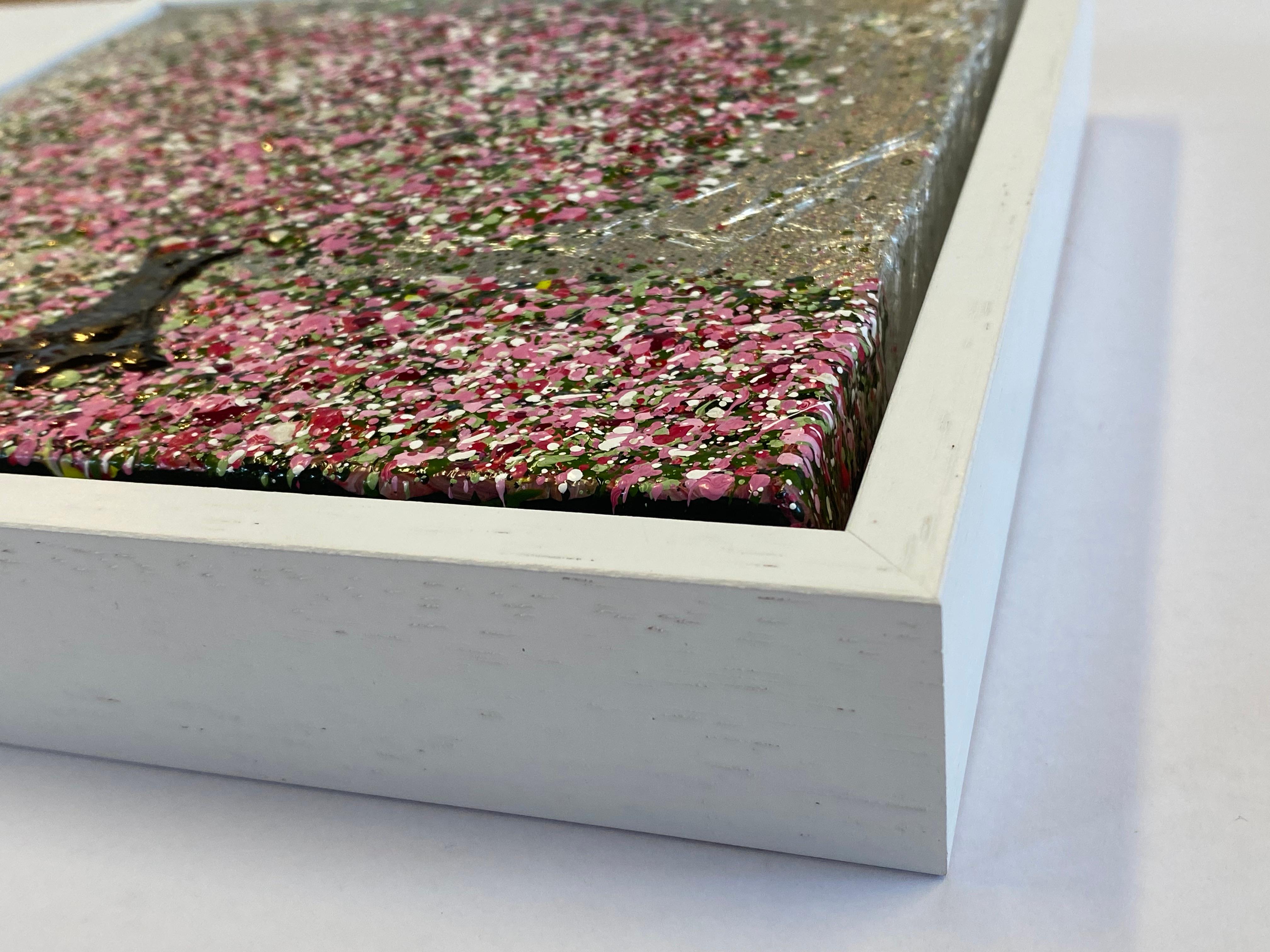 Nueva pintura original de paisaje de Nicky Chubb. Pintura paisajística colorista y texturizada de un árbol con fondo rosa brillante.

INFORMACIÓN ADICIONAL:

firmado y fechado por el artista en el reverso del cuadro 

Acrílico sobre lienzo

23,2 Al