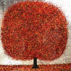 All that Glisters, Nicky Chubb, Original Painting, Original Art, Nature, Tree