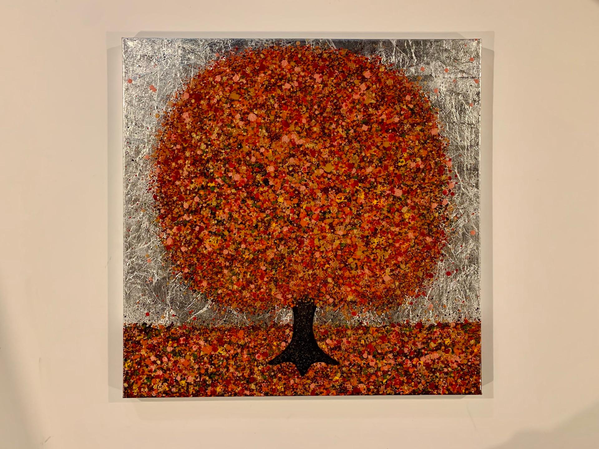 Otoño Silver - Painting Impresionista de Nicky Chubb