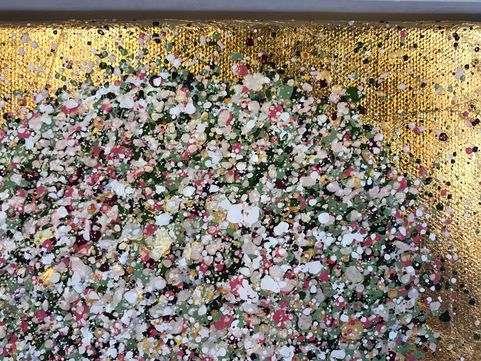 Flor suave, Pintura original, Paisaje, Arte arbóreo, Arte textural en venta 1