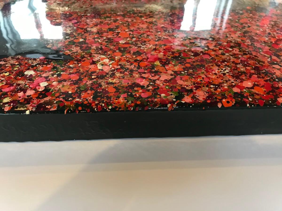 Glittering Autumn by Nicky Chubb [2022]
Signed by the artist
Acrylic on Canvas
Image size: H:100 cm x W:100 cm x D:4cm
Please note that insitu images are purely an indication of how a piece may look
Glittering Autumn is an original large scale