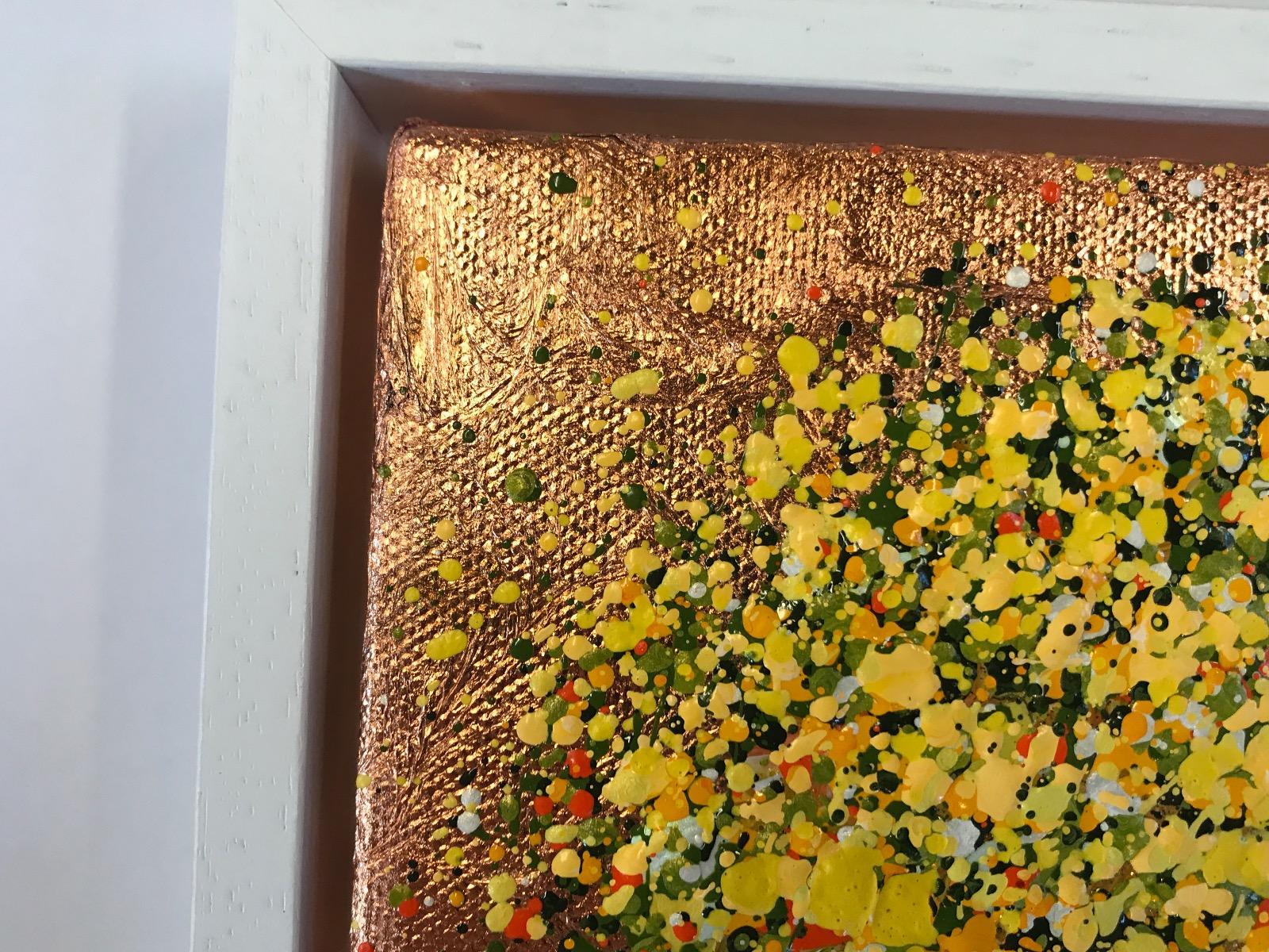 Días Dorados 2024, Pintura original, Paisaje, Arte arbóreo, Arte textural en venta 1
