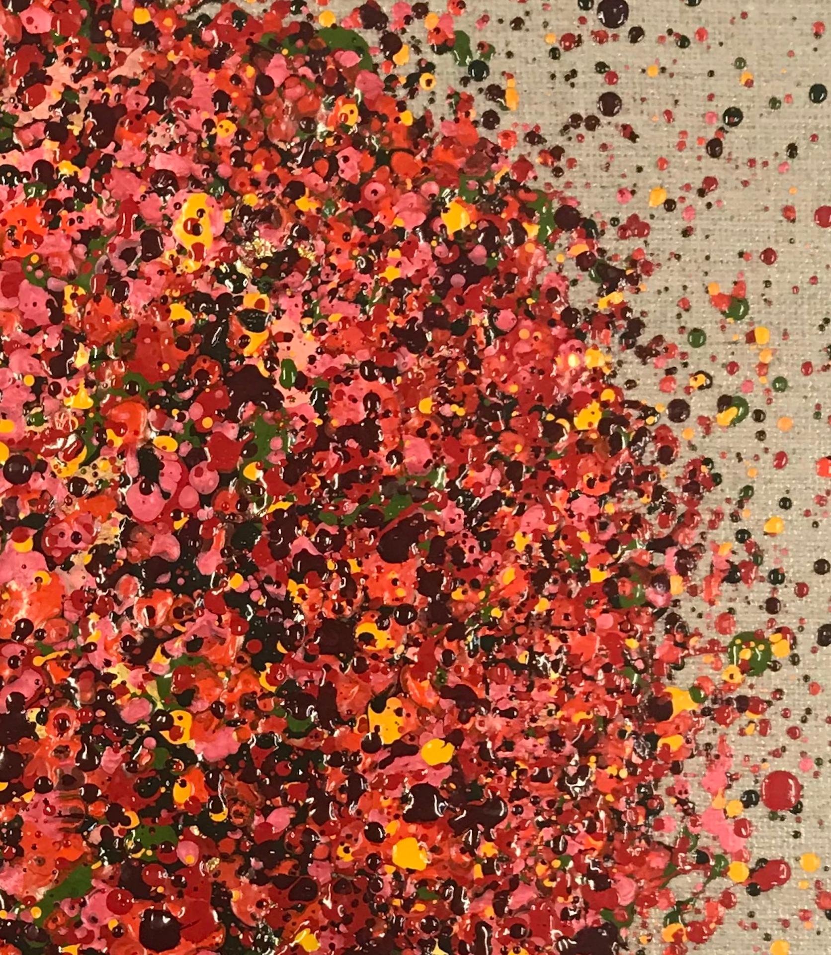 Nicky Chubb, Autumn Sunshine, Original Painting, Autumnal Art, Affordable Art 3