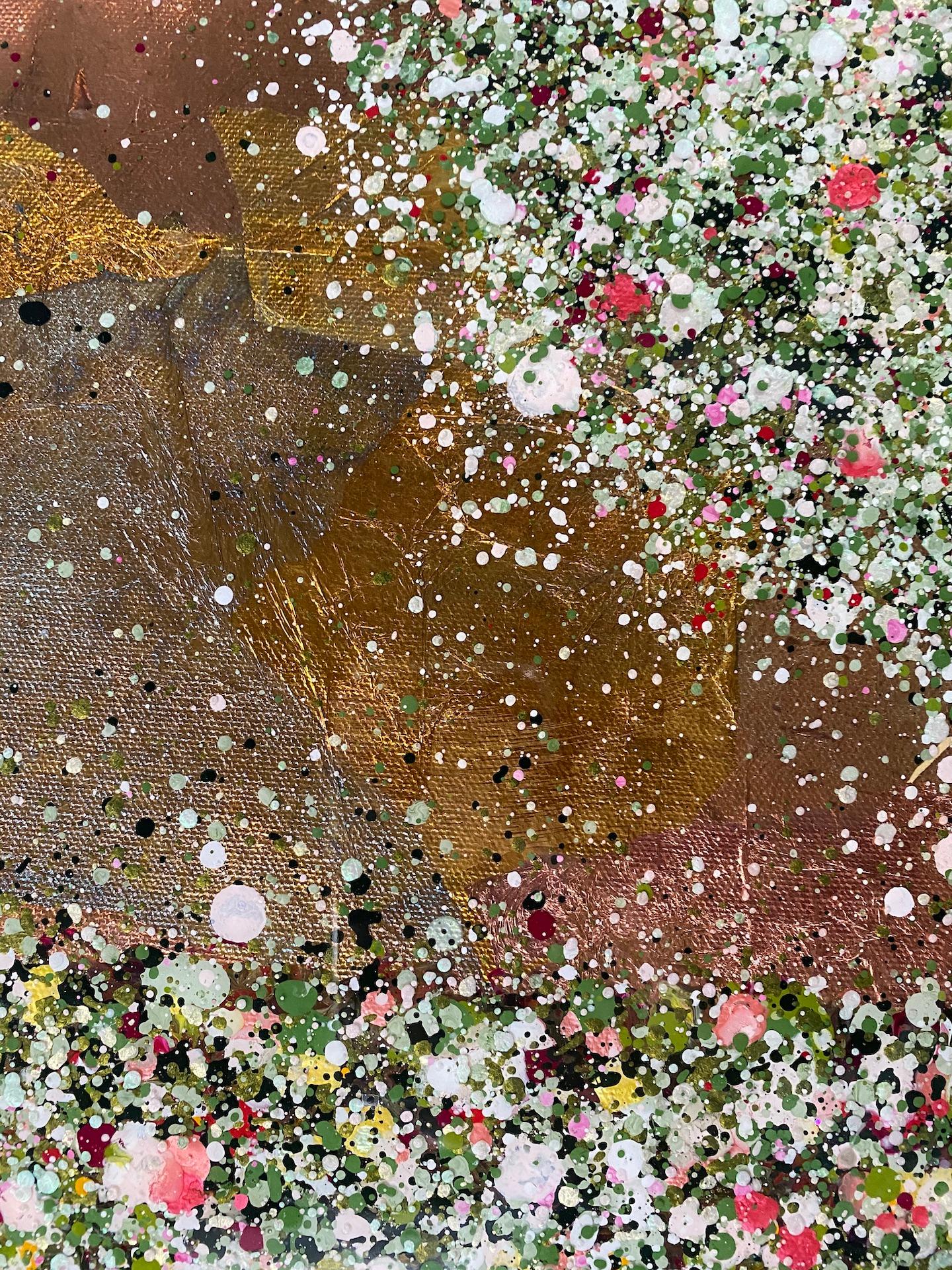 Zeitgenössisches Landschaftsgemälde, Art Online, Blüte in der Pflanze, von Nicky Chubb im Angebot 4