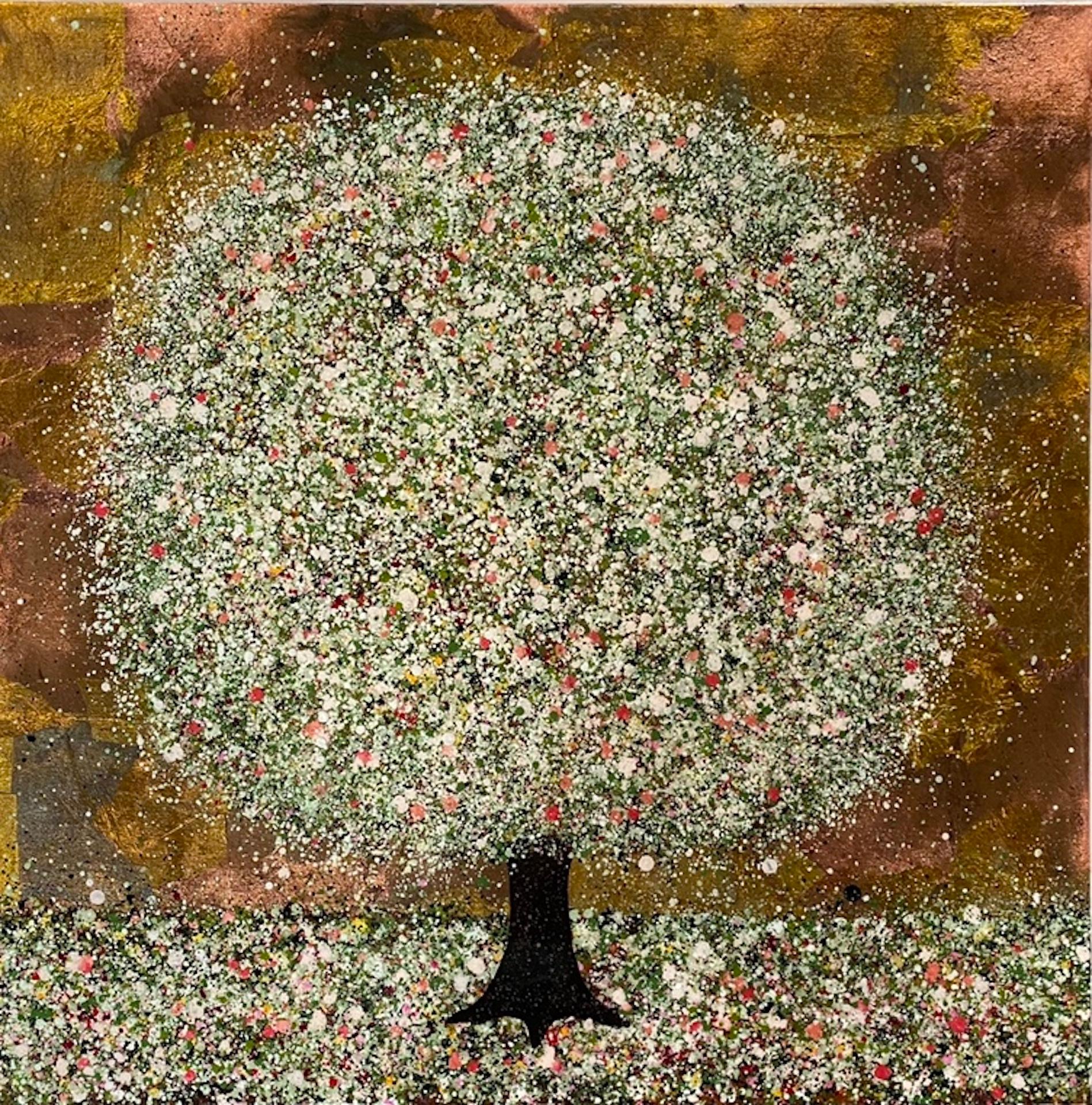 Nicky Chubb
Fleurir dans le verger
Peinture de paysage contemporaine
Peinture acrylique et résine sur toile
Taille de la toile : H 76cm x L 76cm x P 4cm
Vendu sans cadre
Prêt à être accroché
Veuillez noter que les images in situ sont purement
