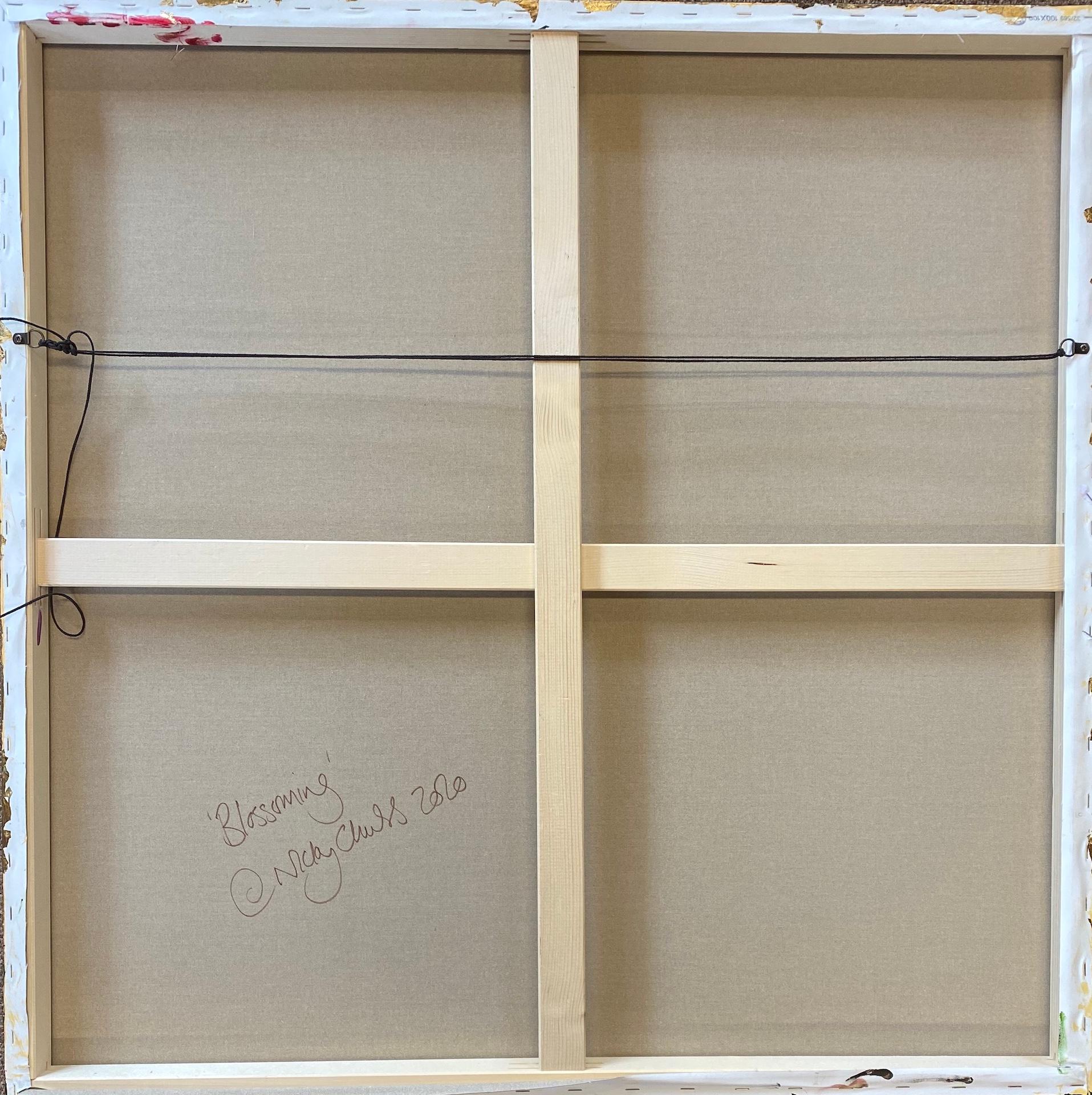 Nicky Chubb, Fioritura, Pittura astratta originale di paesaggio, Arte accessibile in vendita 5