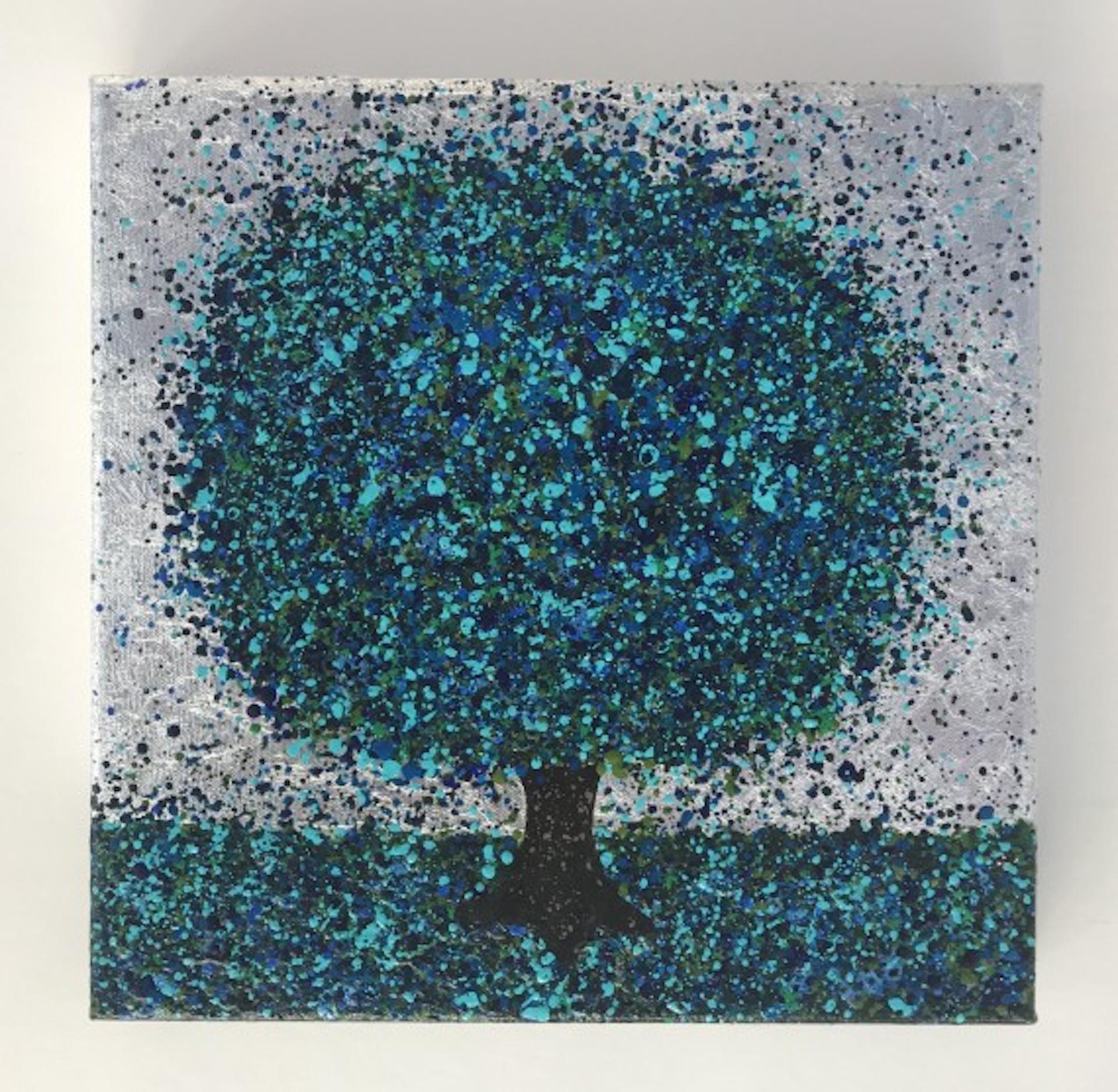 Nicky Chubb, Cobalt Blue III, Affordable Art, Landscape Art, Contemporary Art 1